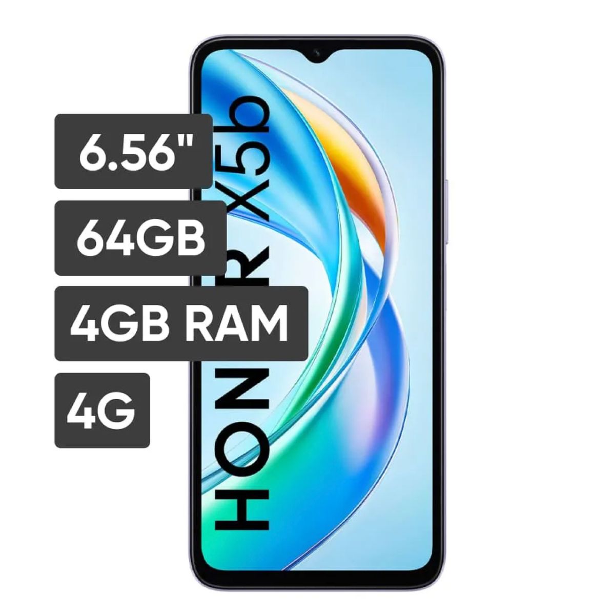 HONOR - Celular Honor X5B 6.5" 4GB 64GB 50MP  Negro
