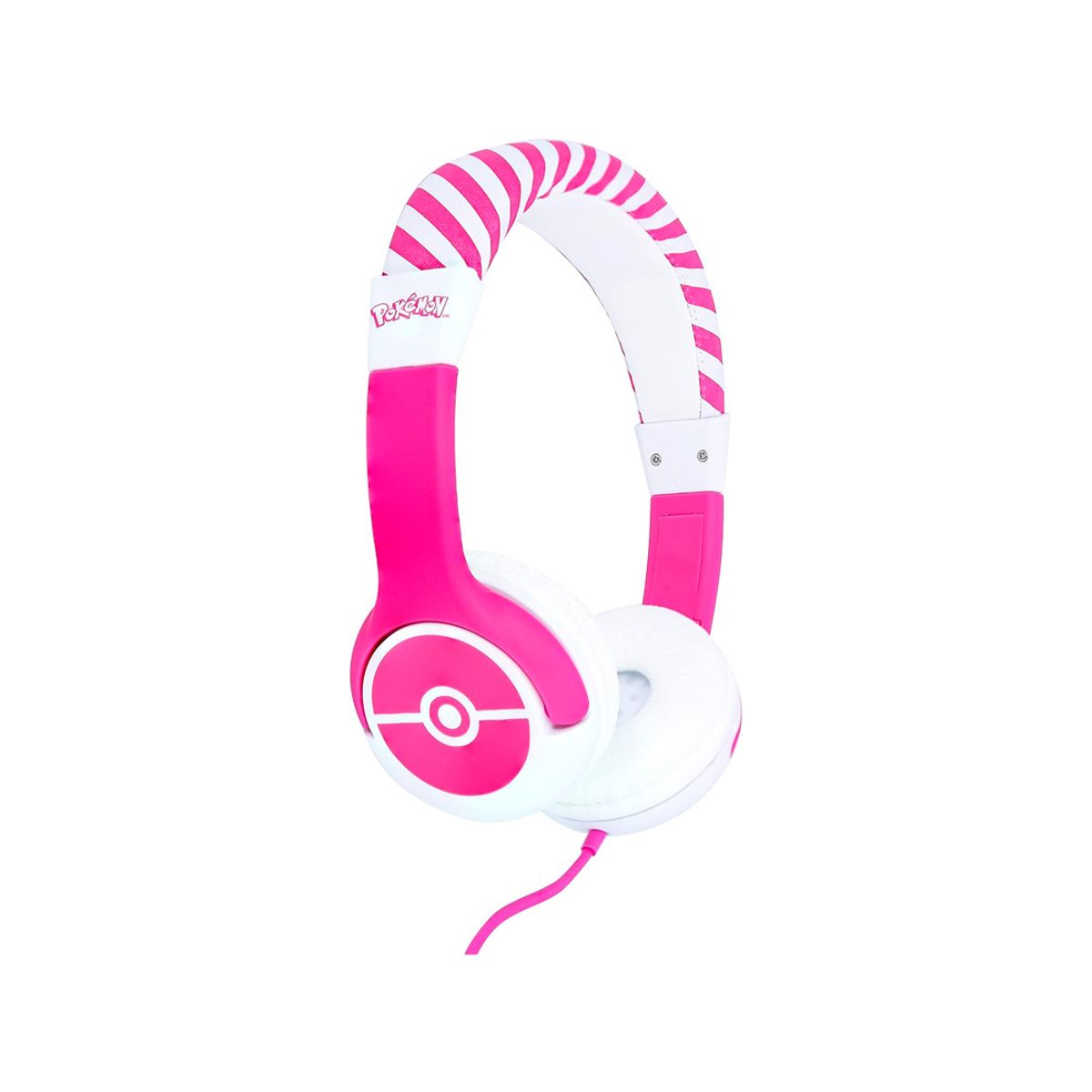 NINTENDO - Pokemon Auriculares Pink Pokeball Licenciado