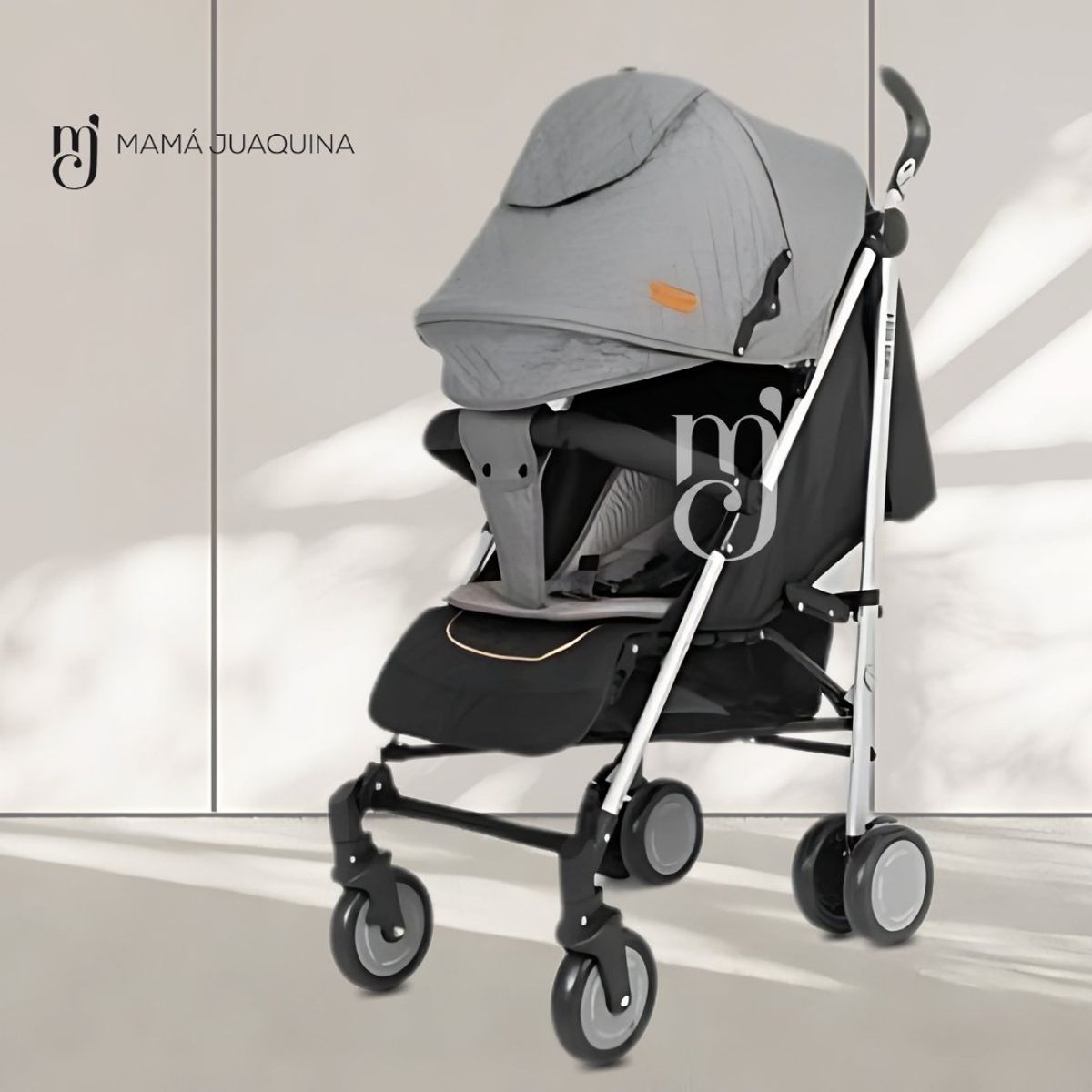 BABY - Coche Bastón «BERLIN II» Gray