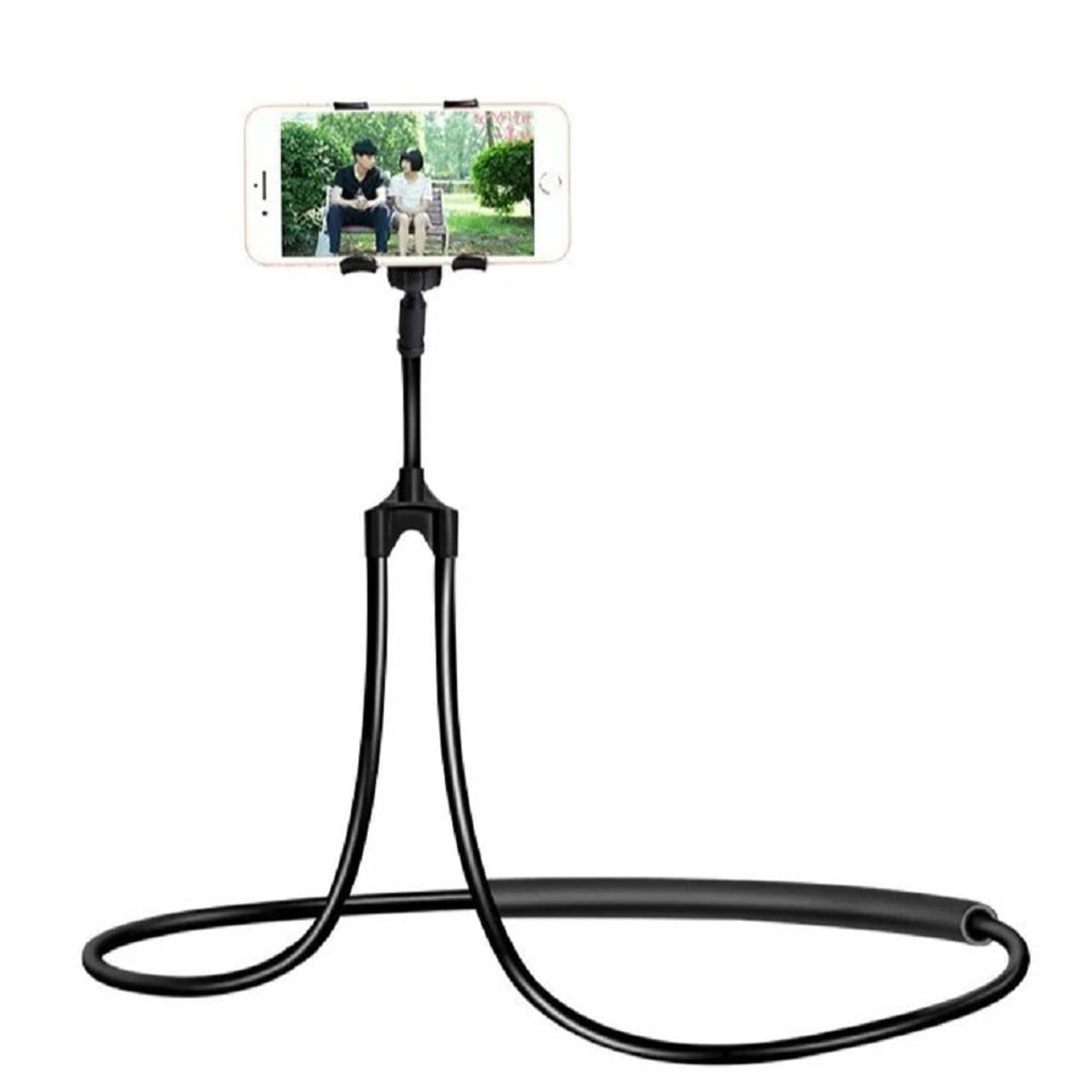 GENERICO - Soporte Celular Flexible Para Cuello Colgante Cuello 360° Genieka