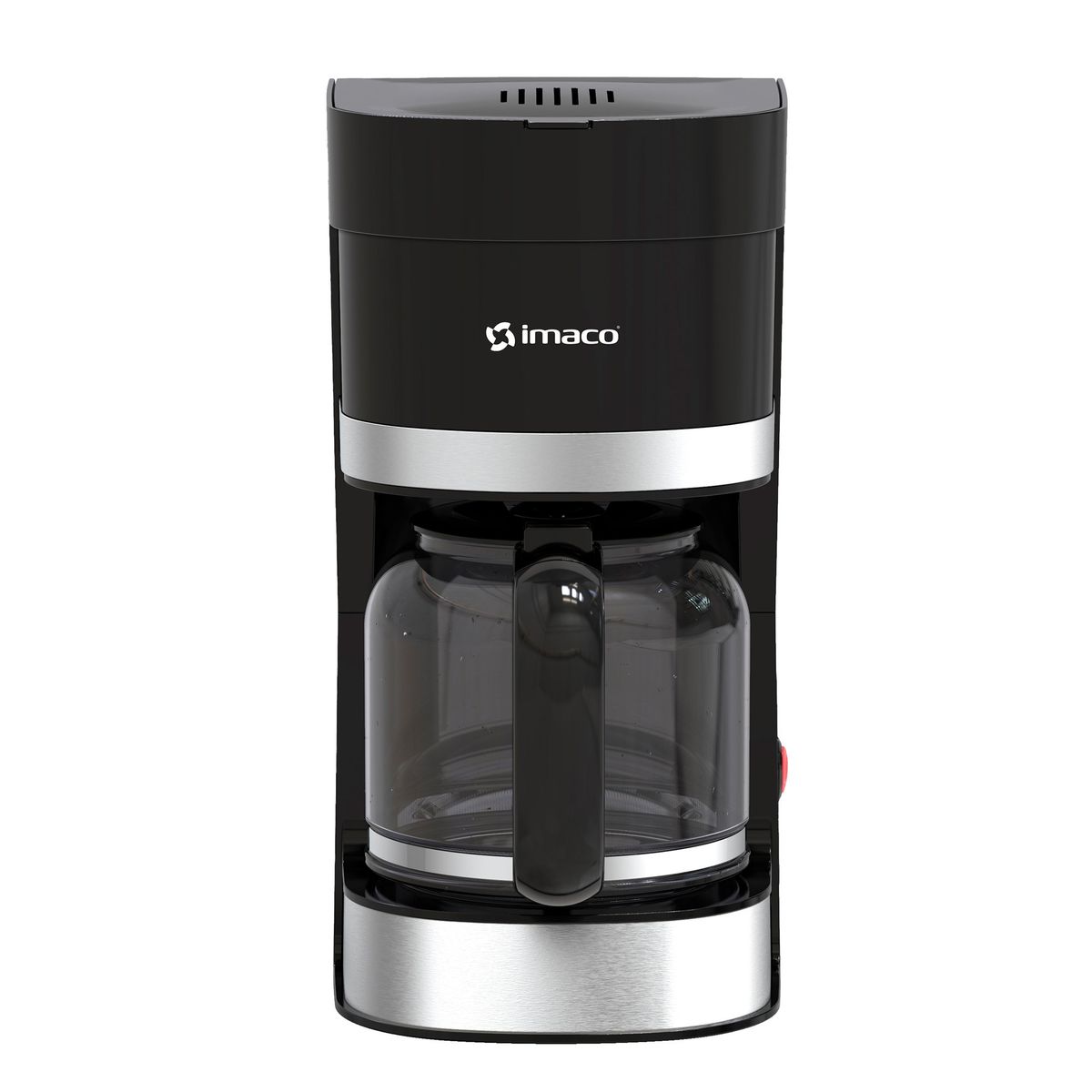 IMACO - Cafetera eléctrica 12 tazas jarra 1.2 litros imaco cm1203