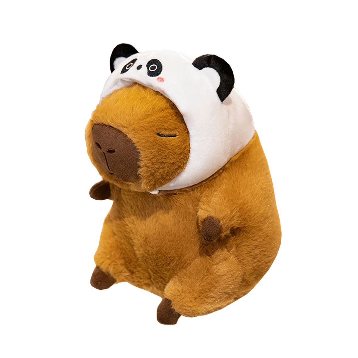GENERICO - Peluche Capibara Capucha Panda 30 CM IP 7745884