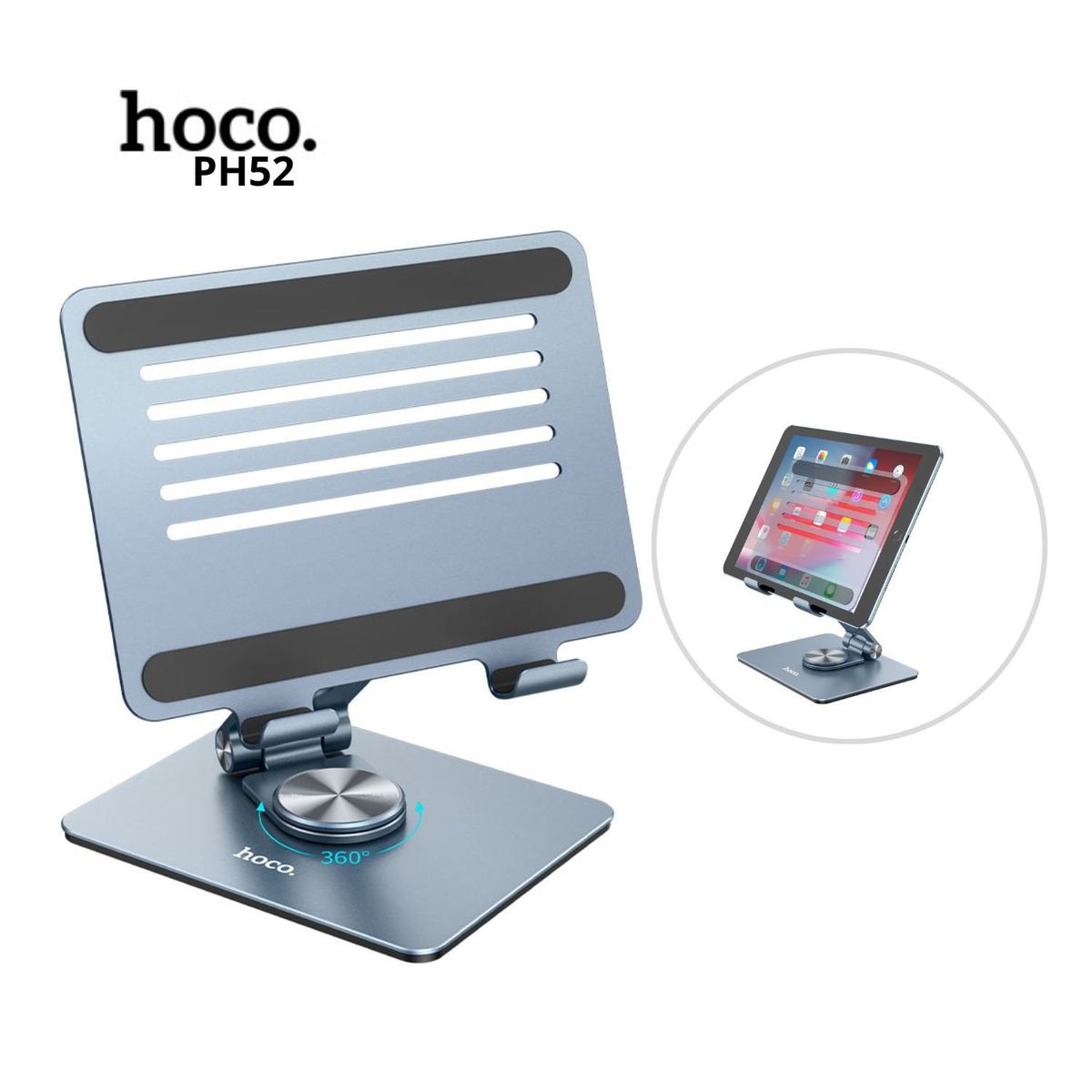 HOCO - Soporte Plegable Para Tablet Giratorio 360°Hoco - PH52