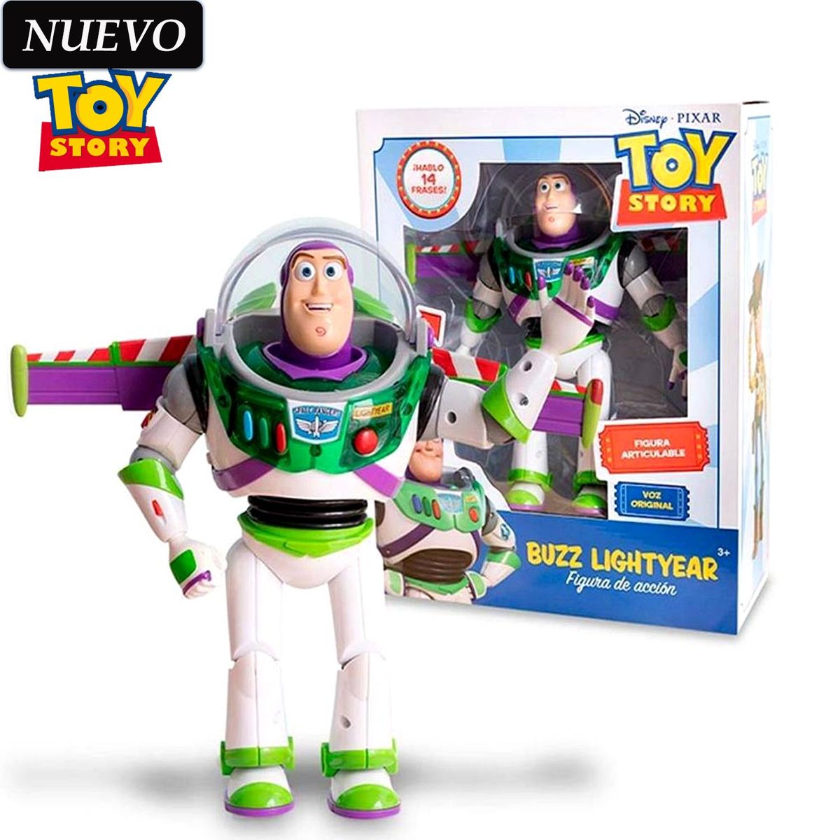 TOY STORY - Figura De Acción Buzzlightyear Toy Story Disney TY-M10