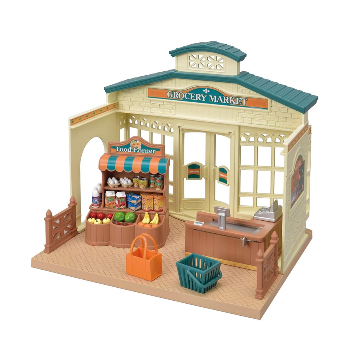 SYLVANIAN FAMILIES - Sylvanian Families Calico Critters Mercado de Abarrotes