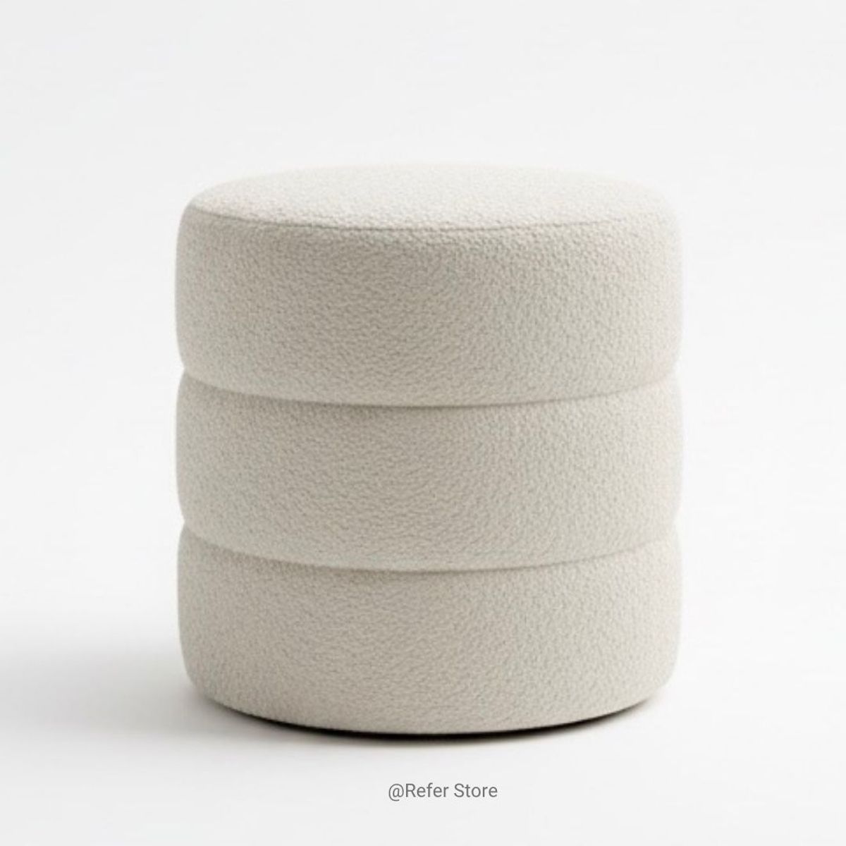 GENERICO - PUFF PORTE color crema - Refer Store