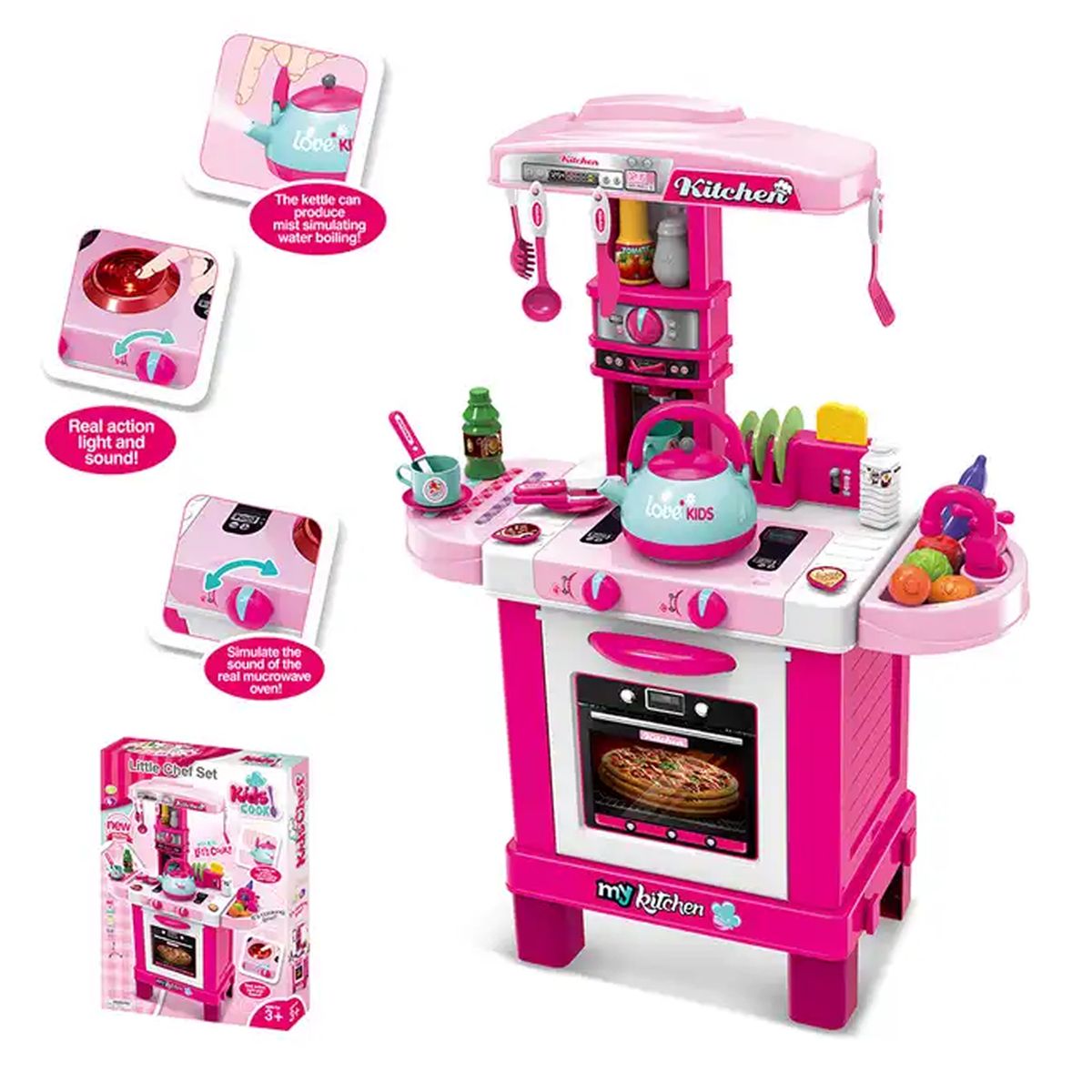 DISNEY - Set de Cocina con Tetera MINNIE MOUSE 008-939