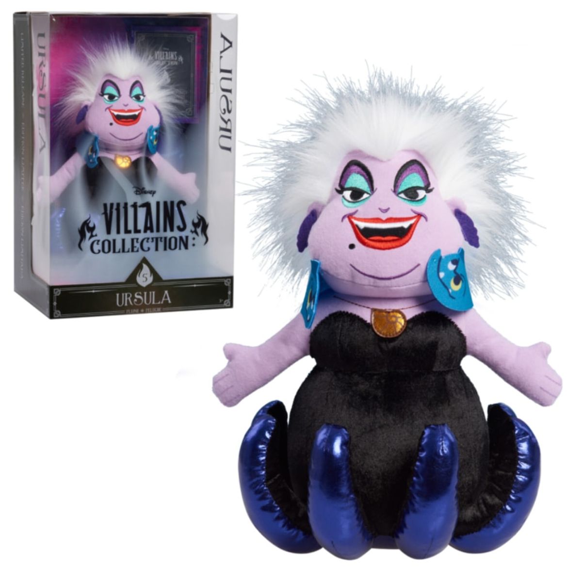 JUST PLAY - ÚRSULA - PELUCHE ORIGINAL VILLANOS DISNEY