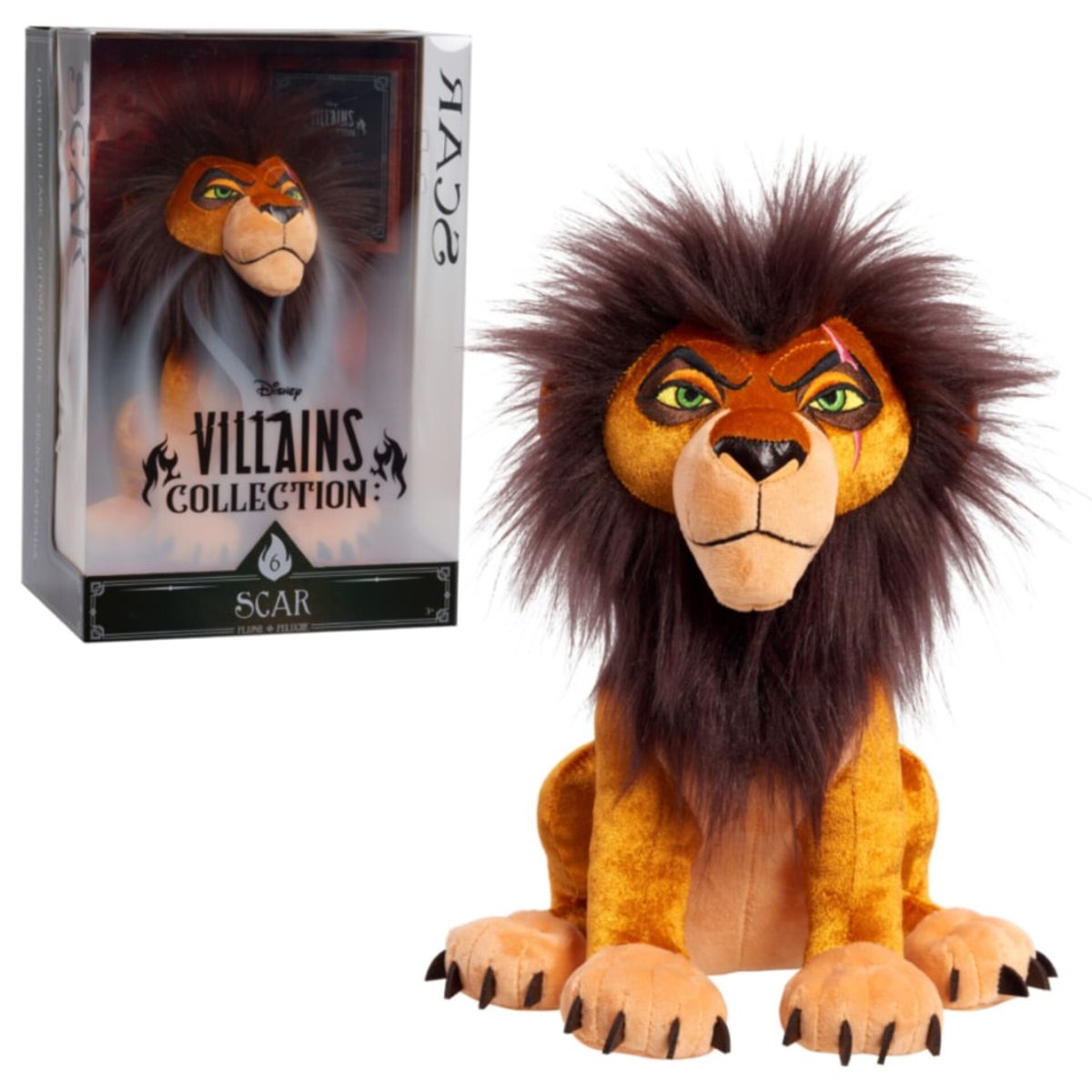 JUST PLAY - SCAR - PELUCHE ORIGINAL VILLANOS DISNEY