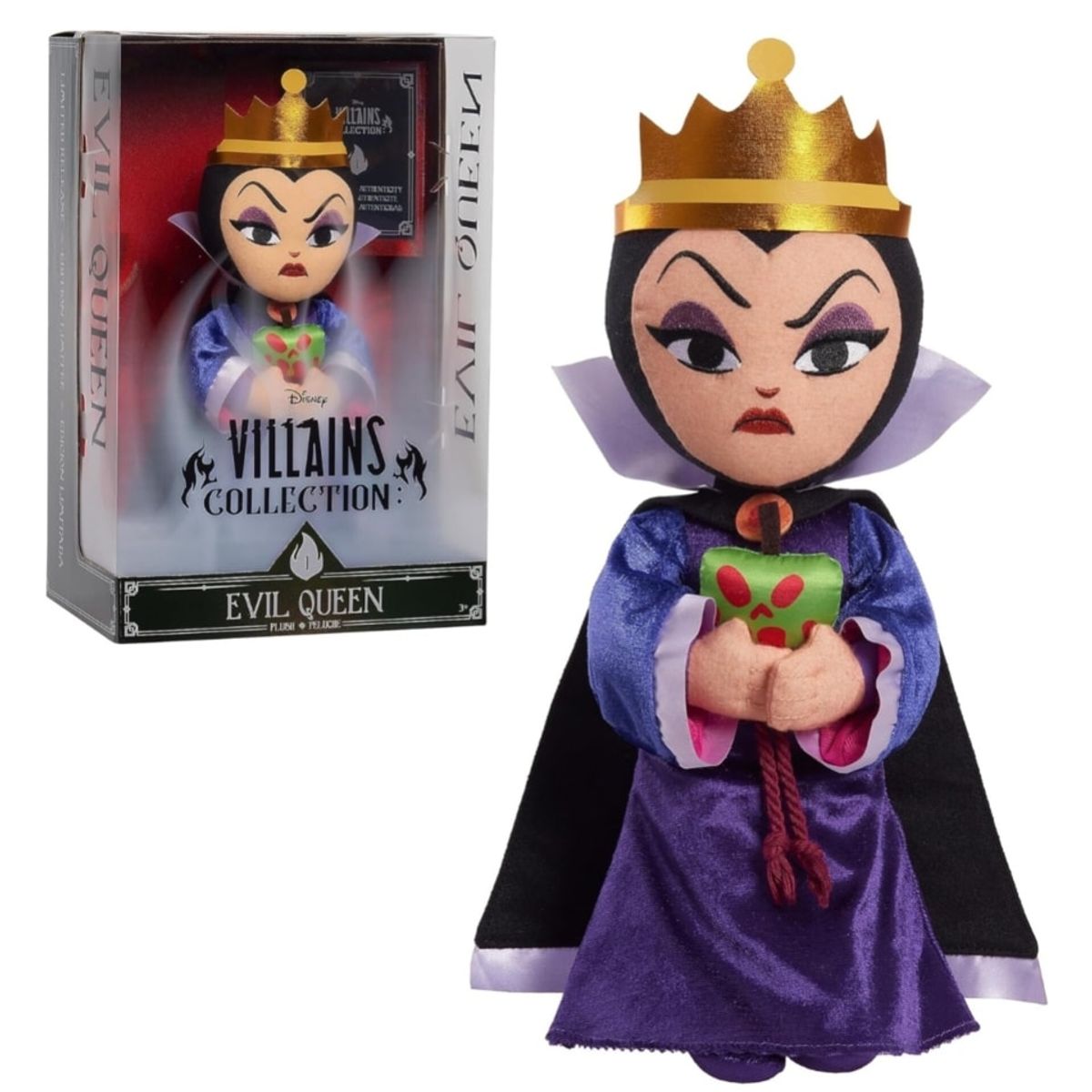 JUST PLAY - REINA MALVADA - PELUCHE ORIGINAL VILLANOS DISNEY