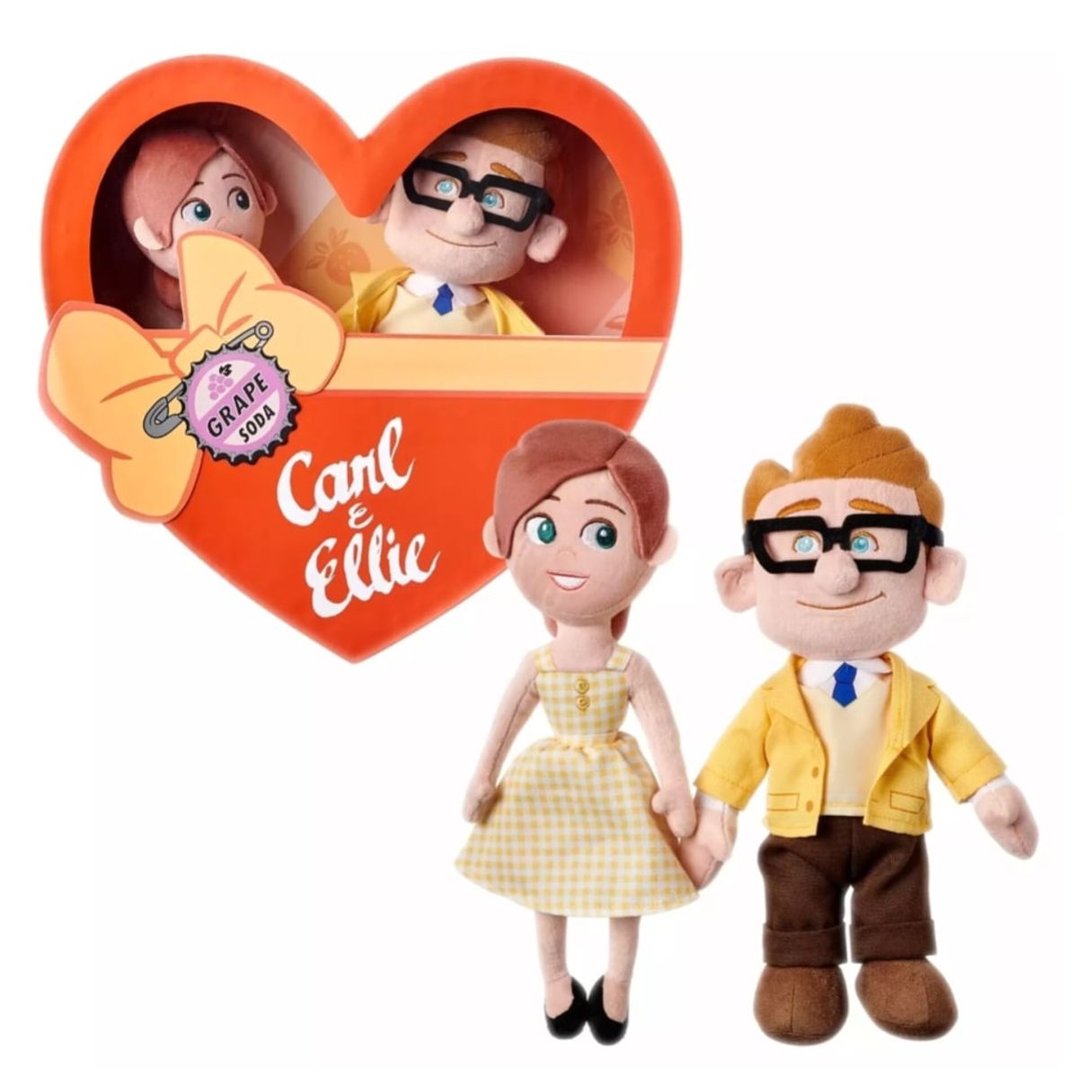 DISNEY - CARL Y ELLIE UP - PELUCHES ORIGINALES DISNEY STORE