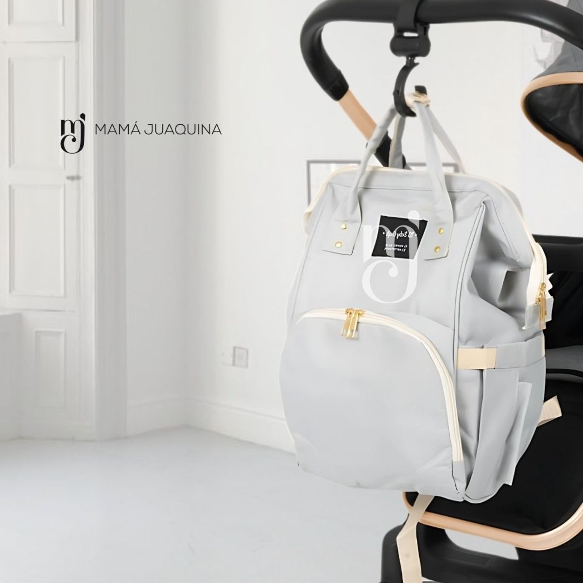 BABY - Coche Cuna Moisés de Lujo «PRAILINE» Gray