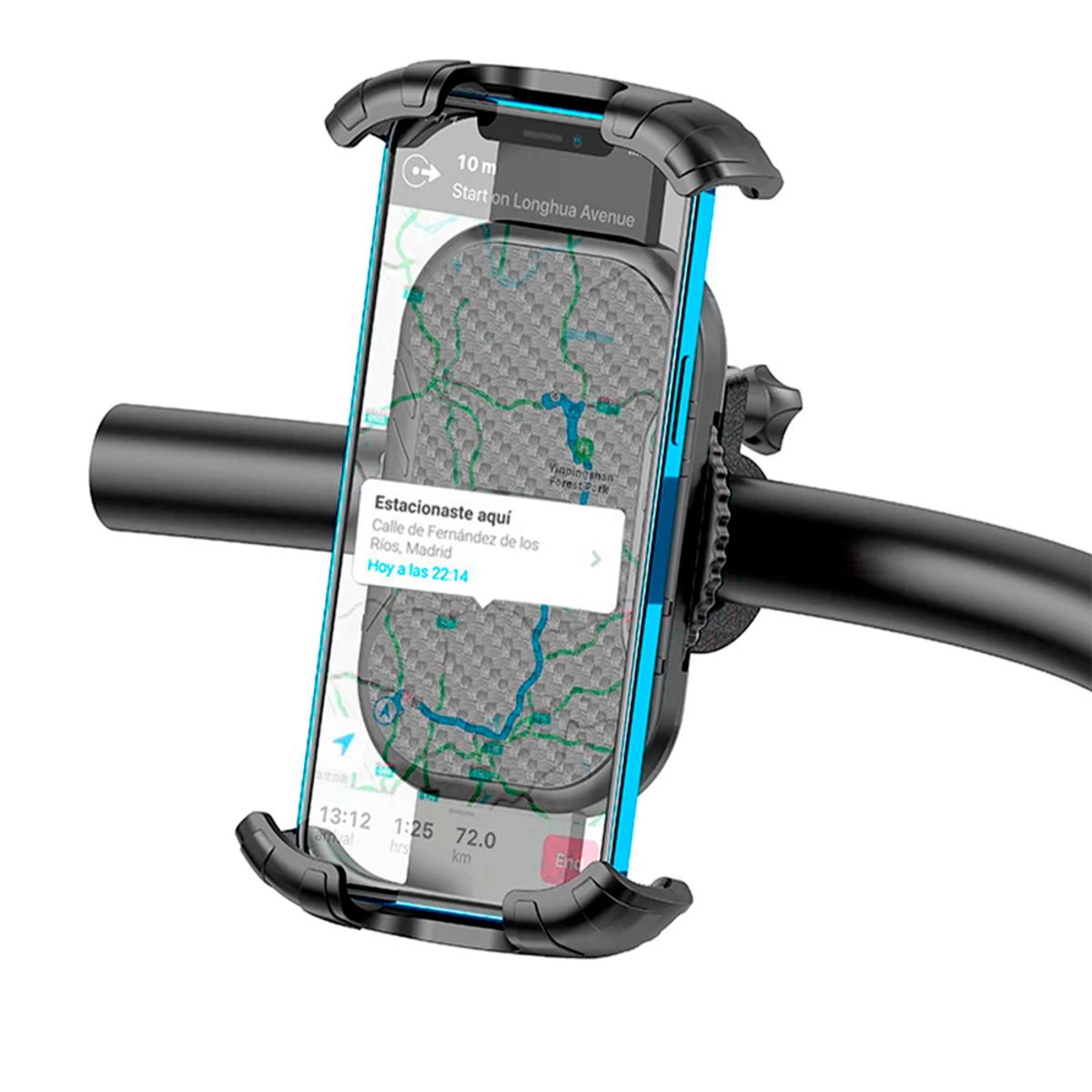 GENERICO - Holder para Auto Celular Moto Bicicleta Universal Giratorio