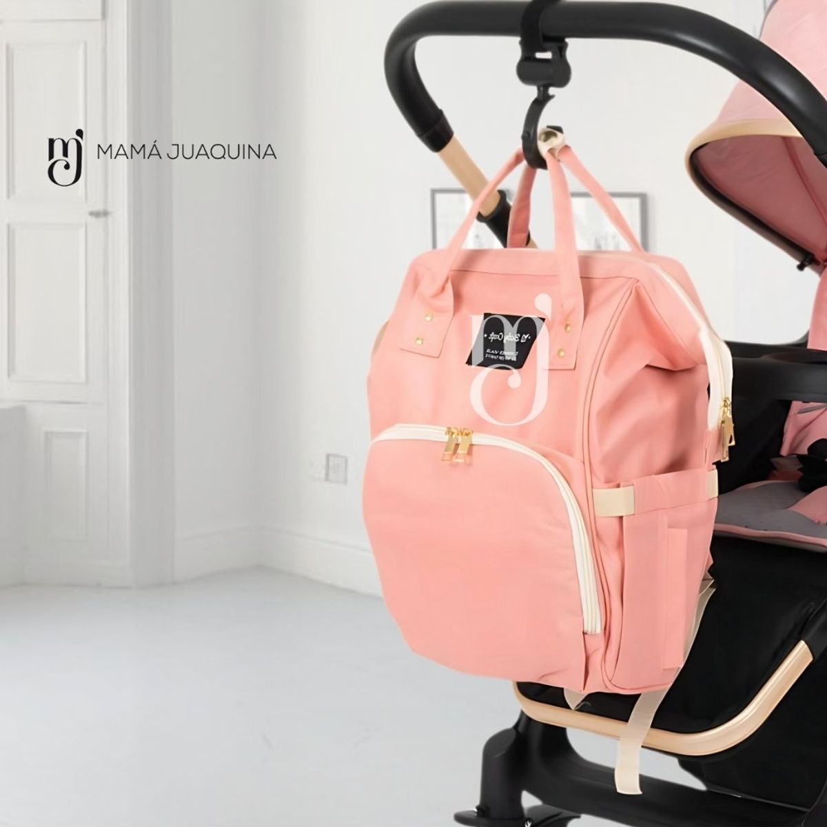 BABY - Coche Cuna Moisés de Lujo «PRAILINE» Pink