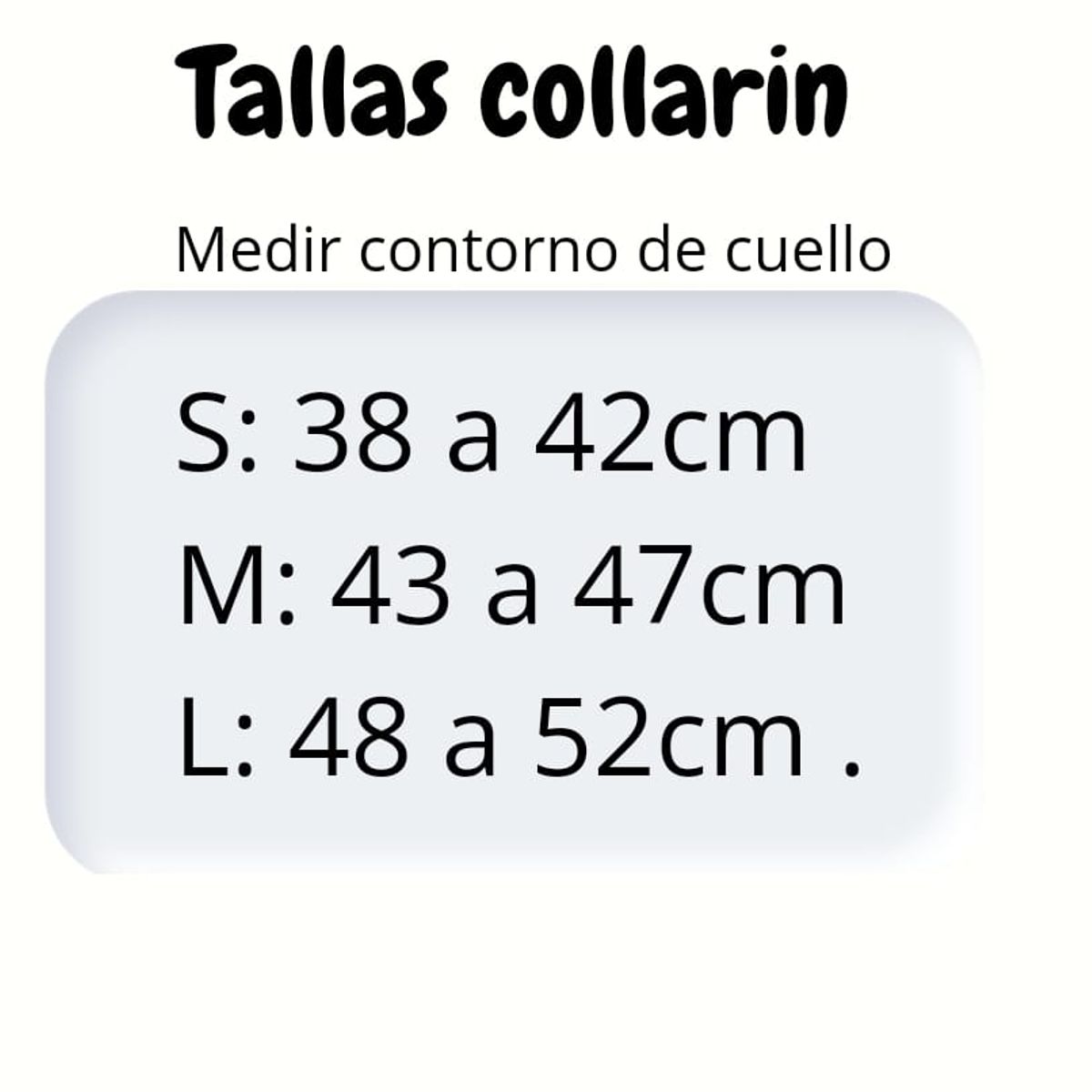 GENERICO - Collarín Cervical Blando  Color Beige Talla S