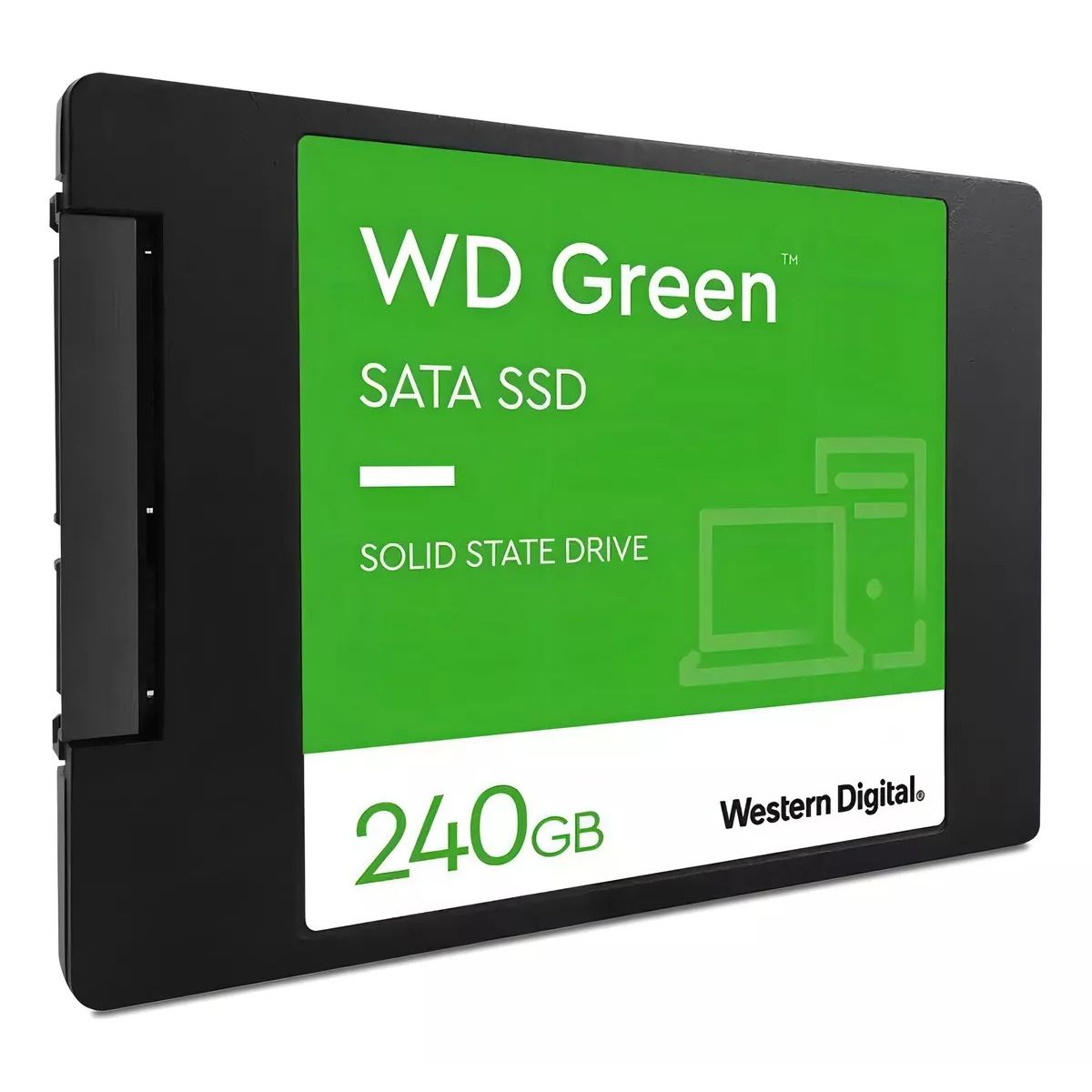 WESTERN DIGITAL - Disco Sólido Interno Western Digital  Green 240gb Color Negro