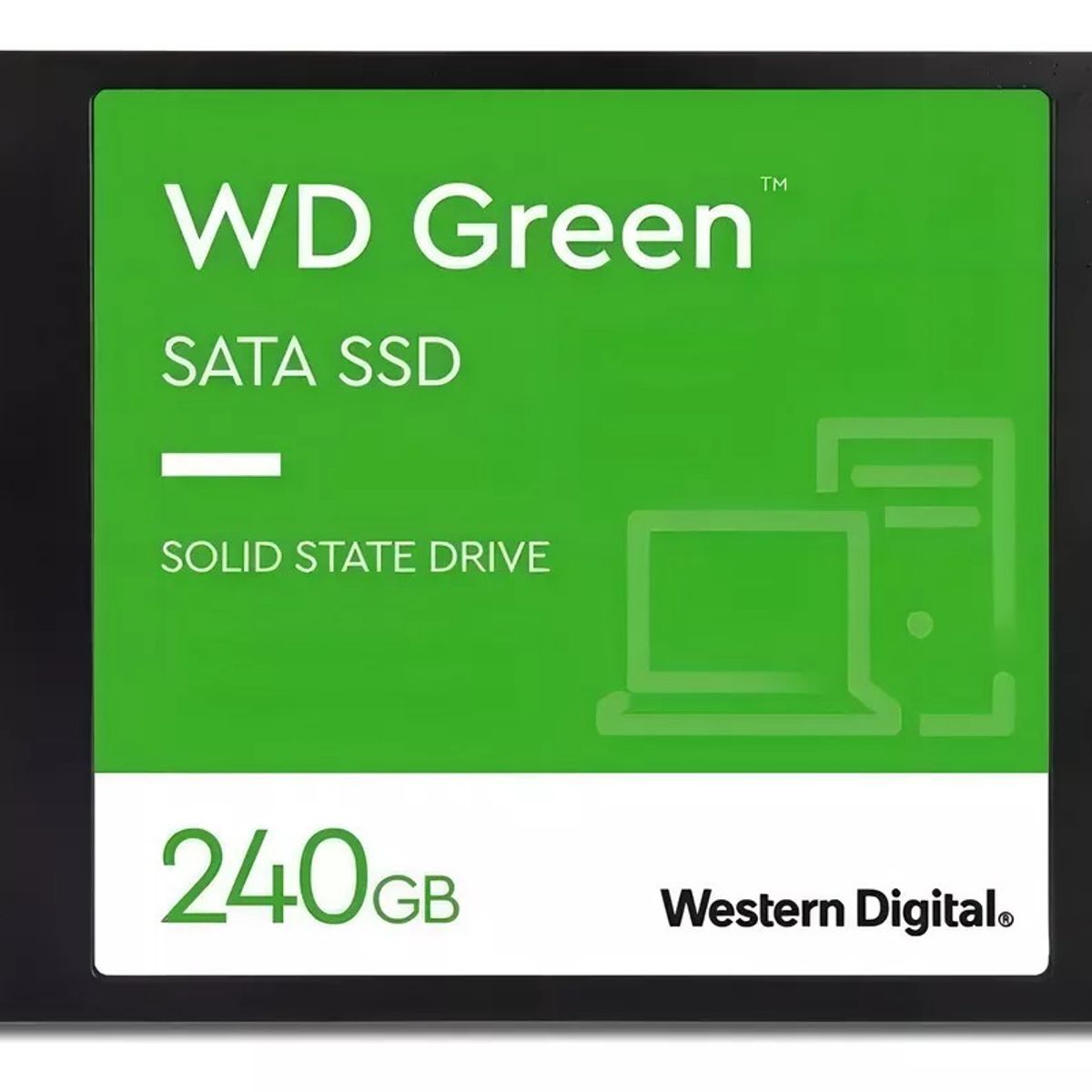 WESTERN DIGITAL - Disco Sólido Interno Western Digital  Green 240gb Color Negro