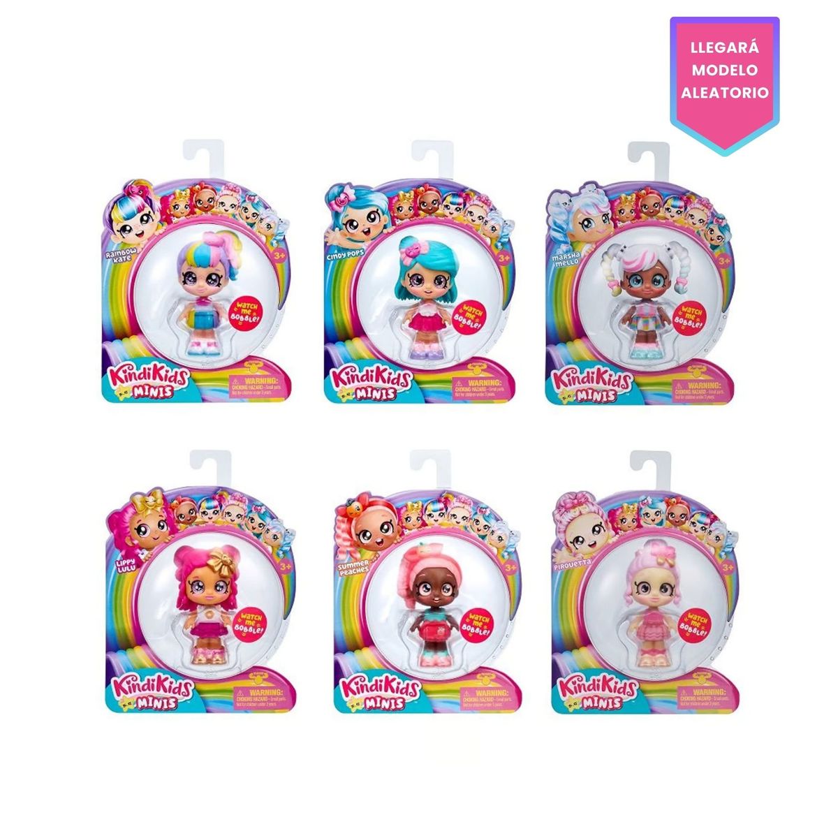 KINDI KIDS - KINDI KIDS MINI MUNECA SURTIDO CDU 50078