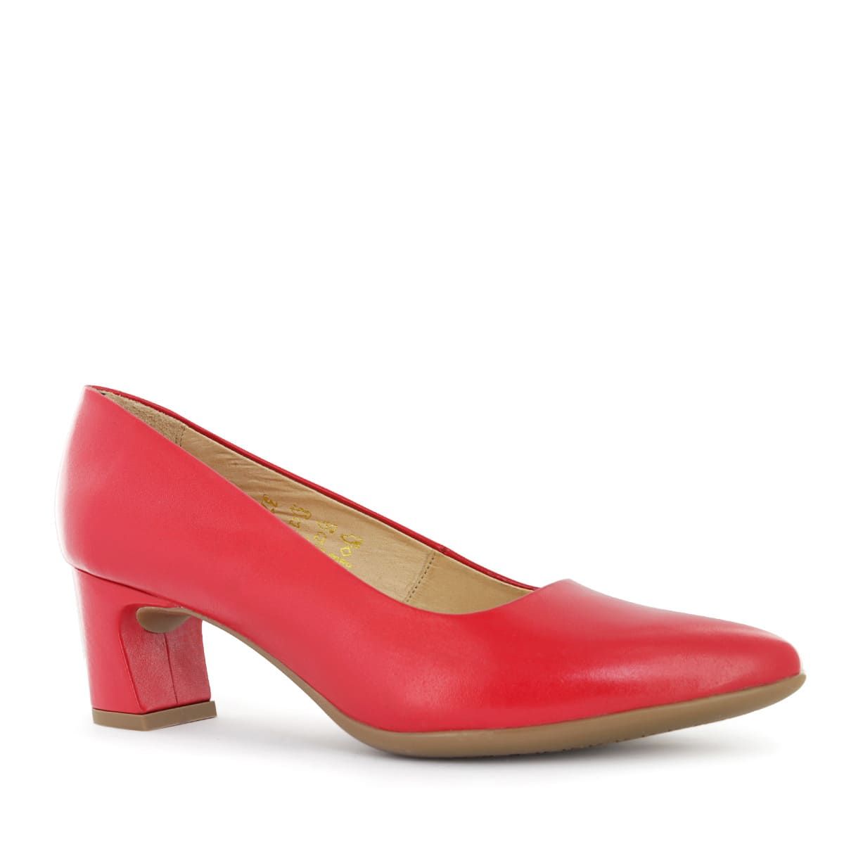 SESTRA - Zapatos de Vestir Mujer Sestra Oslo01 Rojo Cuero Natural