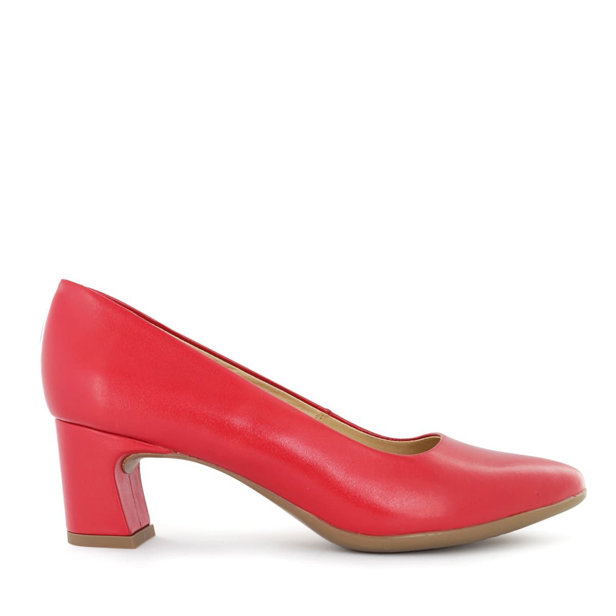 SESTRA - Zapatos de Vestir Mujer Sestra Oslo01 Rojo Cuero Natural