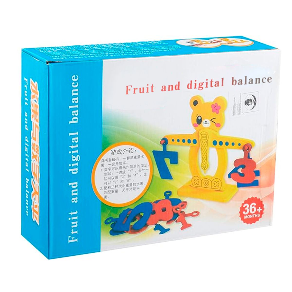 GENERICO - Balanza Didactica de Numeros y Frutas