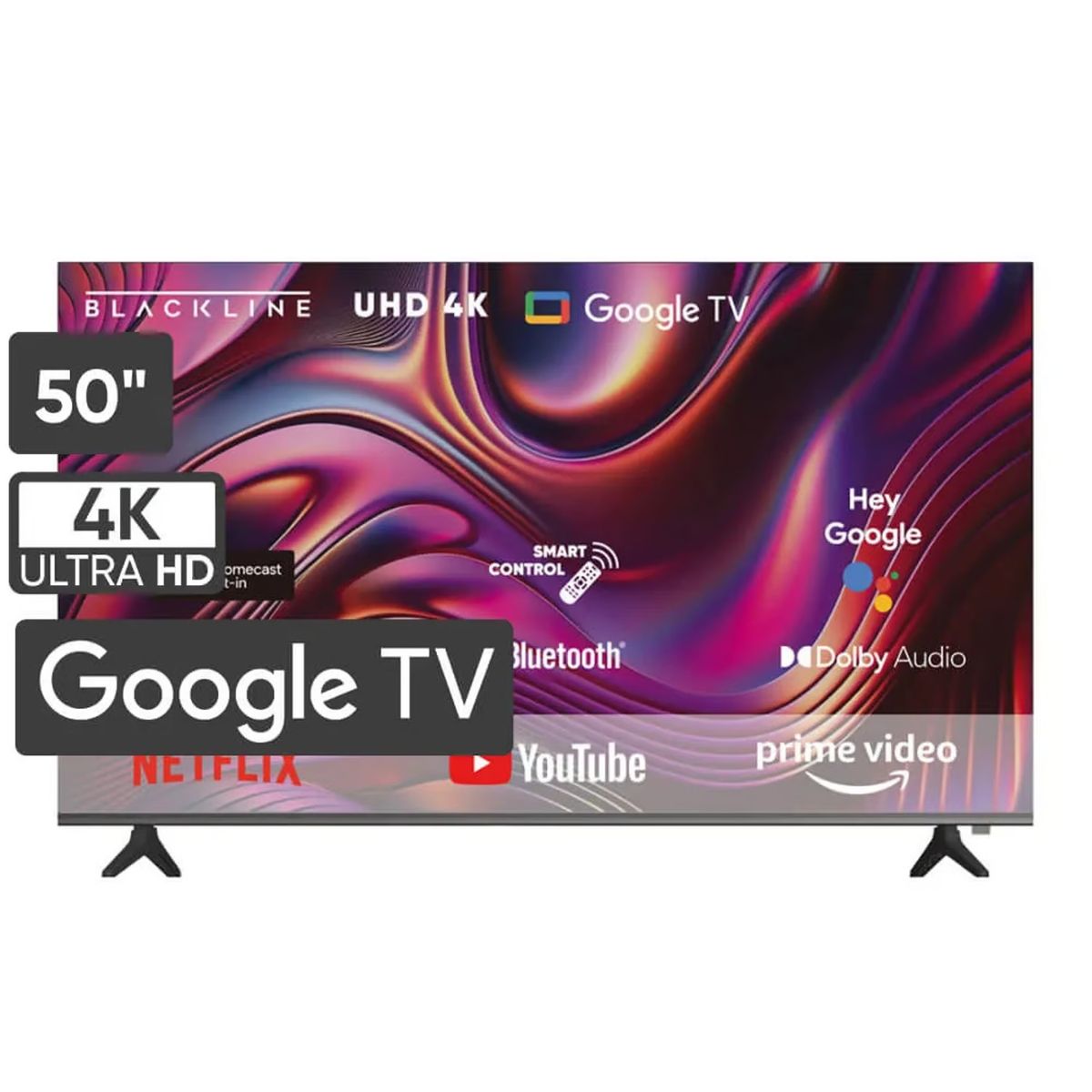BLACKLINE - Televisor BLACKLINE LED 50 UHD 4K Smart Tv BL-50UEG5F4PE