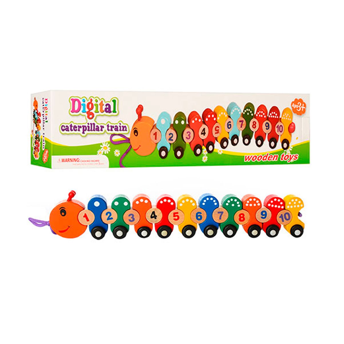 GENERICO - Tren Gusanito Numerico para Enhebrar y Arrastre