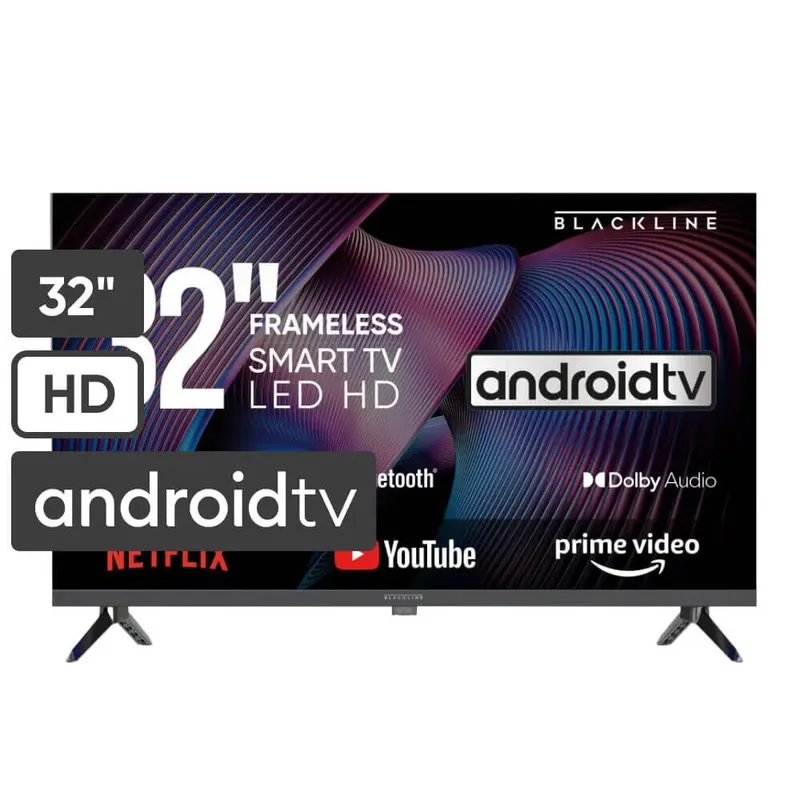 BLACKLINE - Televisor BLACKLINE LED 32 HD Smart TV BL-TV32HEG5F4PE