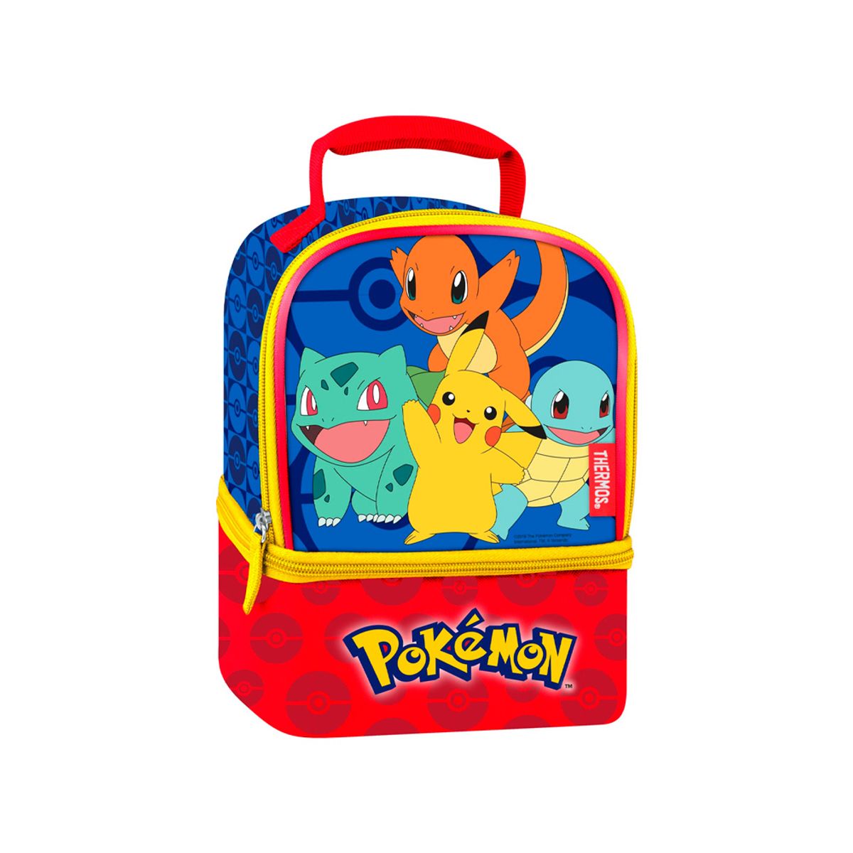 POKEMON - Pokemon Thermos Kit de Almuerzo doble Compartimento Kanto
