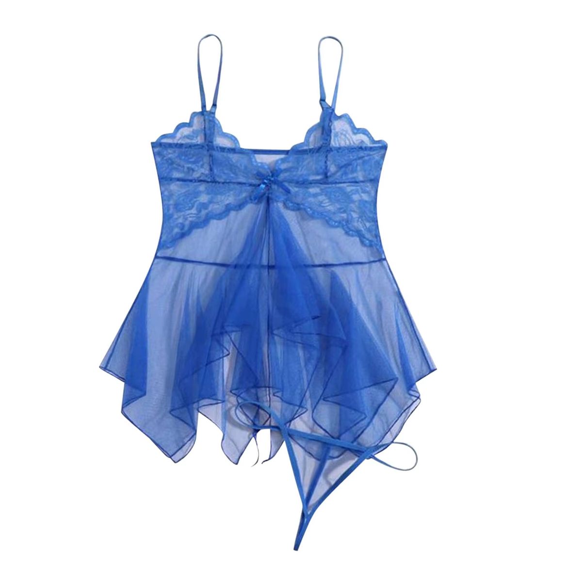 GENERICO - Conjunto De Encaje Transparente - Lenceria - Talla única