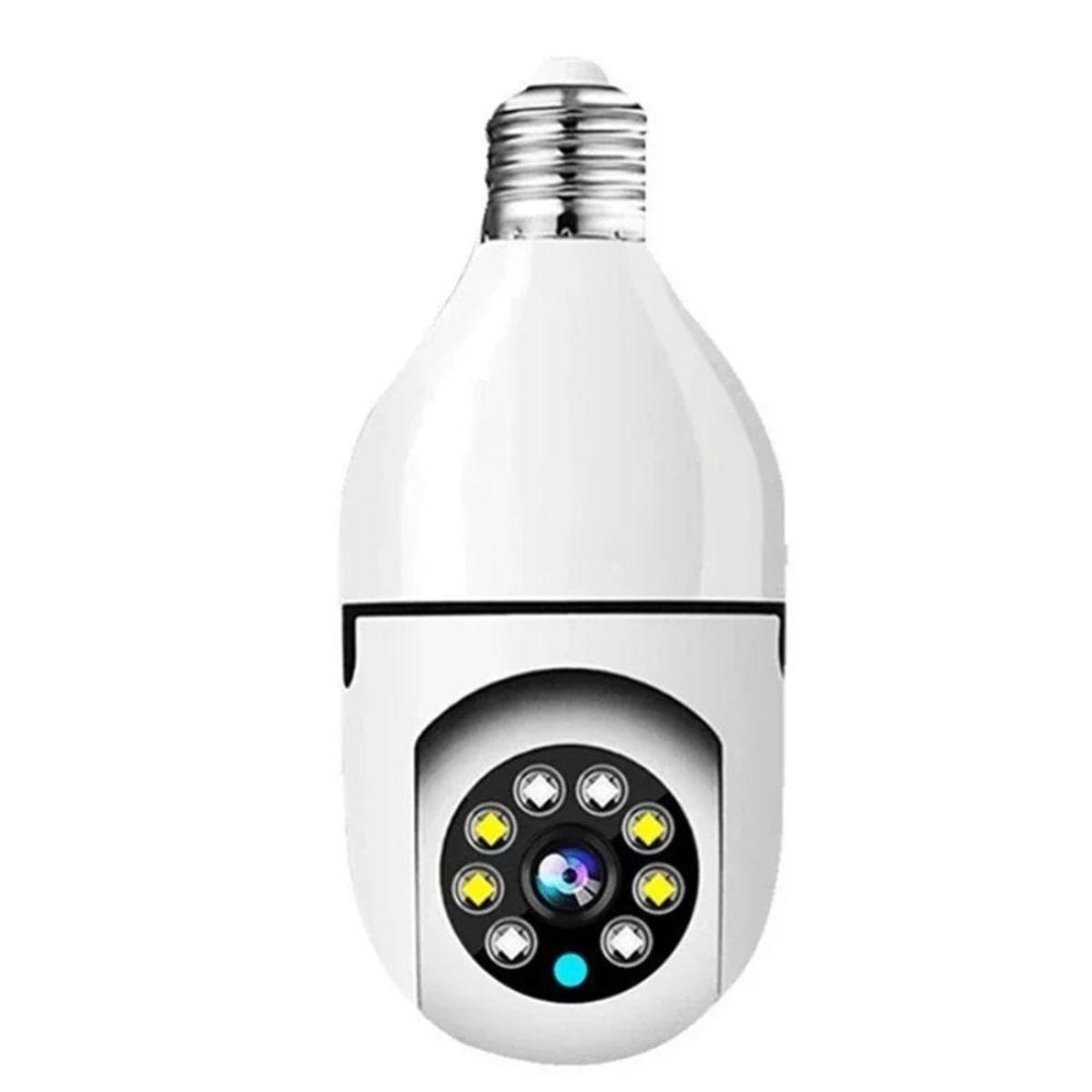 GENERICO - Lámpara Cámara Vigilancia E27 5G Visión Nocturna APP Hogar Genieka