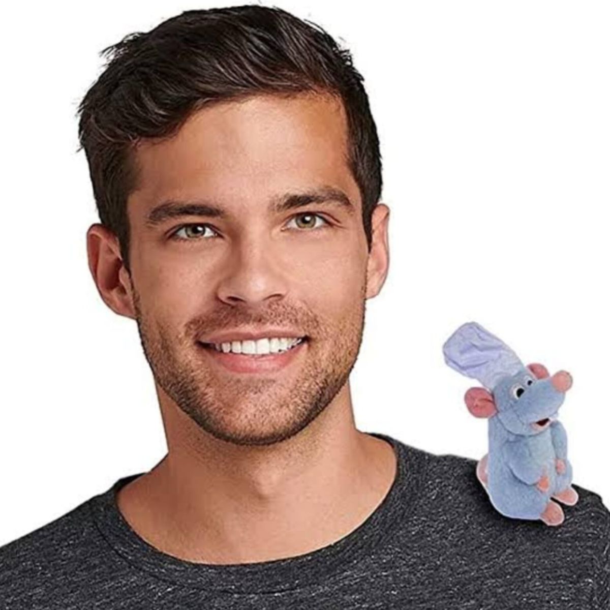 DISNEY - REMY MAGNÉTICO RATATOUILLE - PELUCHE ORIGINAL DISNEY PARKS