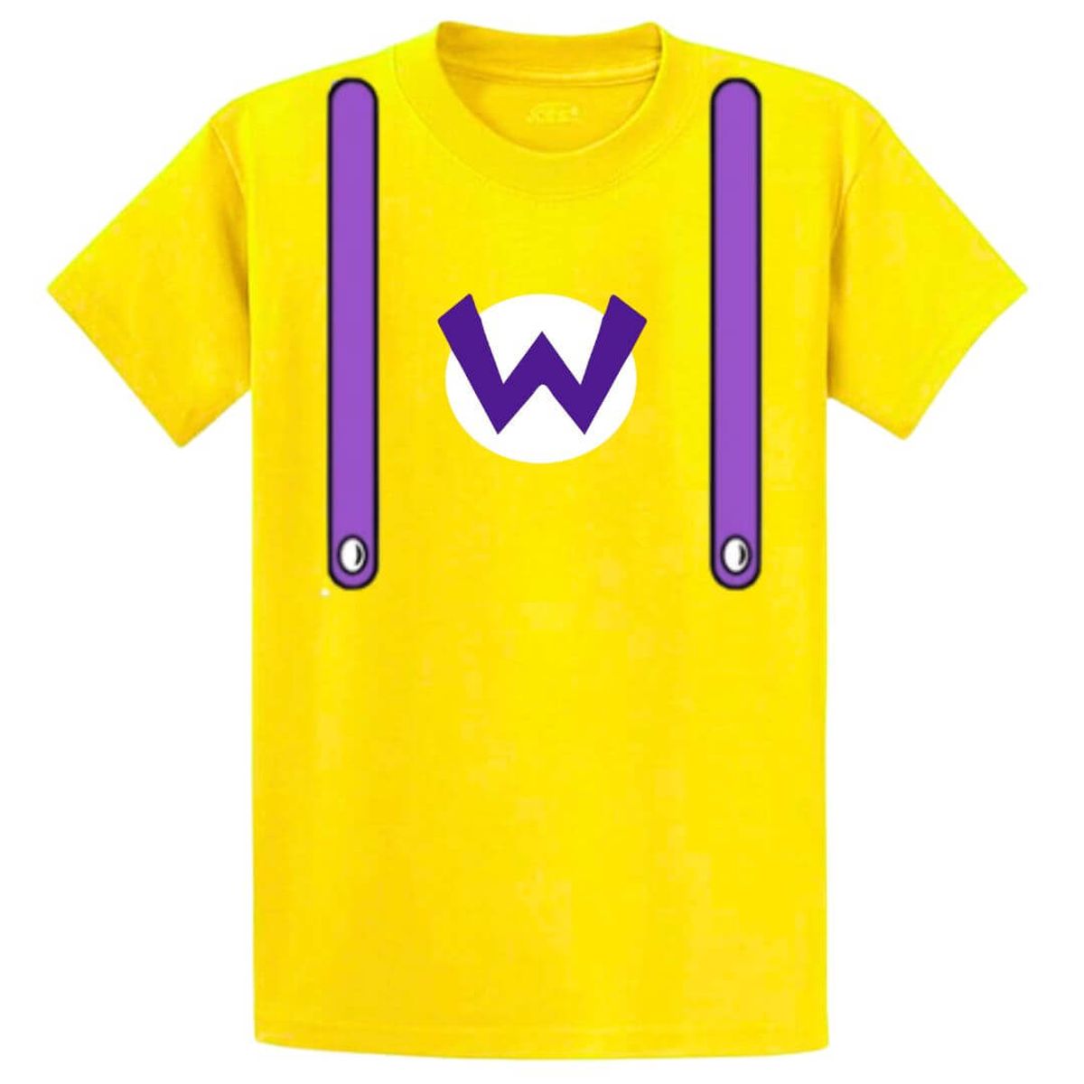 GENERICO - Polos Algodon Wario  Amarillo Peluche - Talla 6 hasta XL