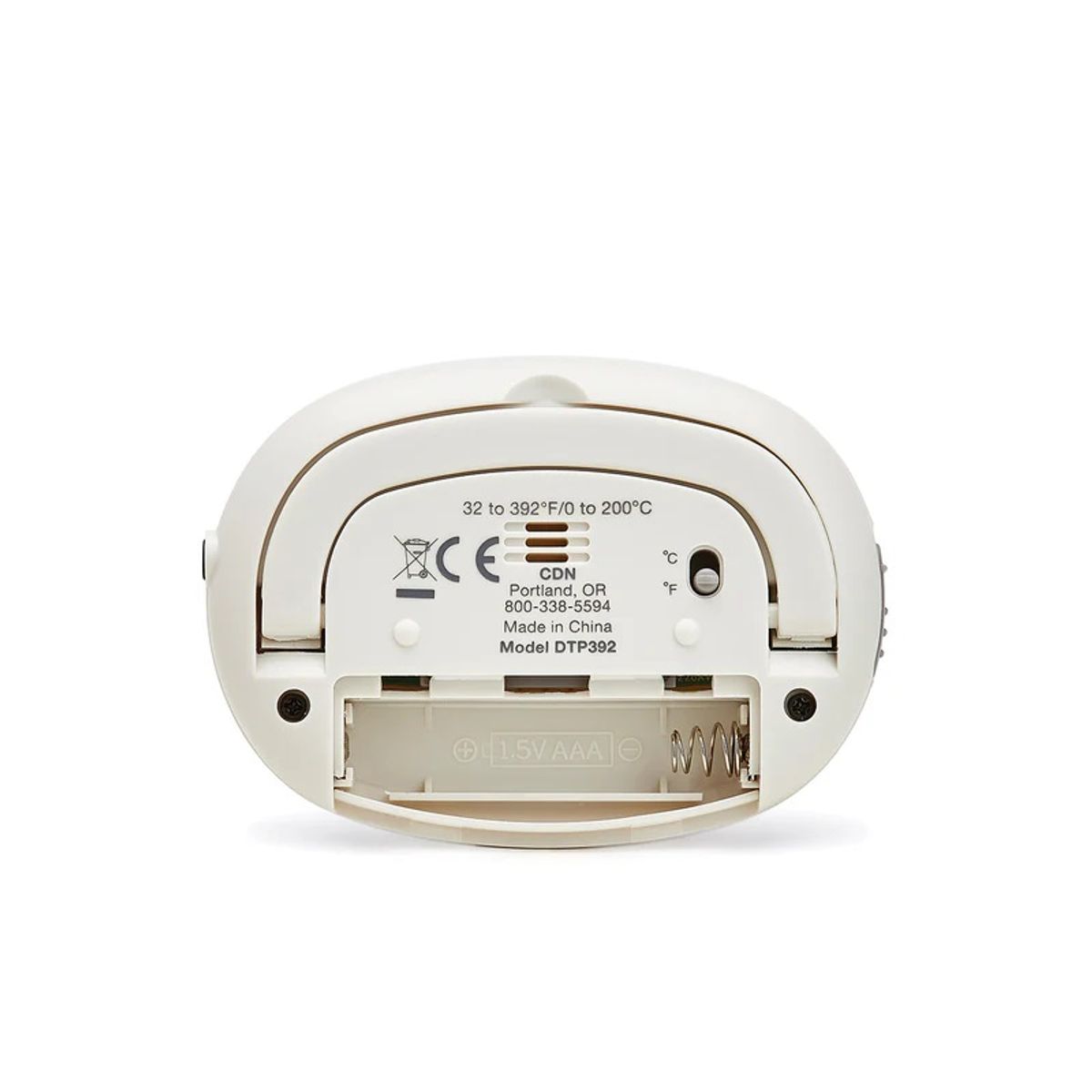 GENERICO - TERMÓMETRO CON SONDA DUAL 200°C - BLANCO CDN