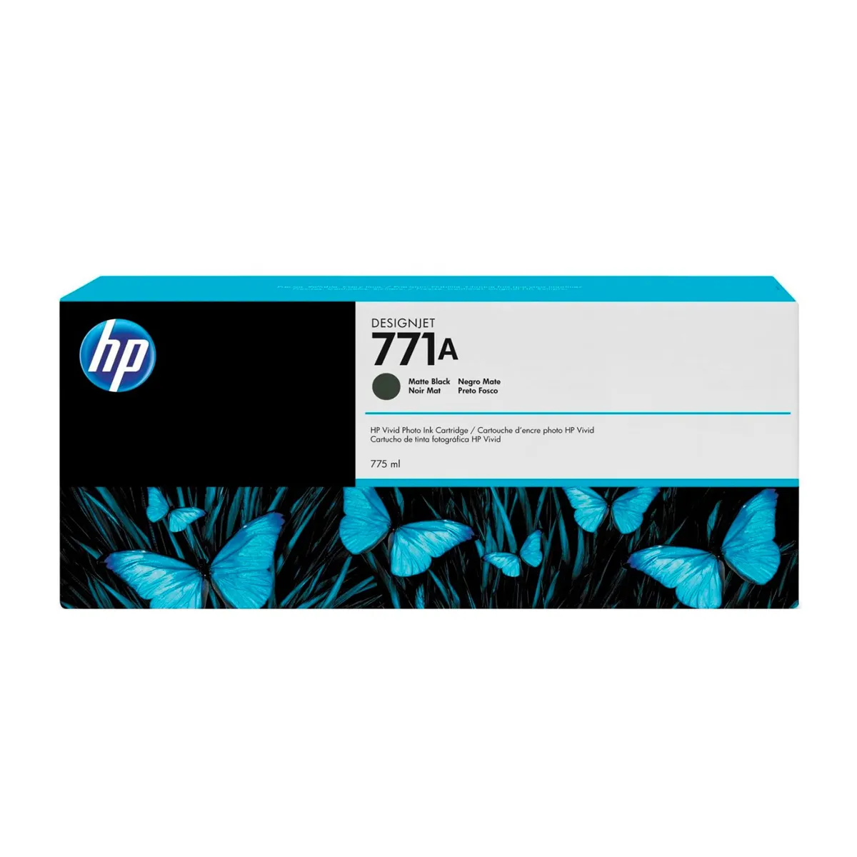 HP - TINTA HP B6Y15A 771A 775ML CE037A MATTE BLACK PN B6Y15A