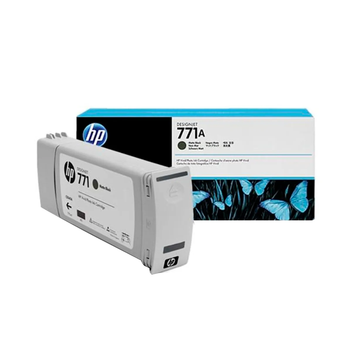 HP - TINTA HP B6Y15A 771A 775ML CE037A MATTE BLACK PN B6Y15A