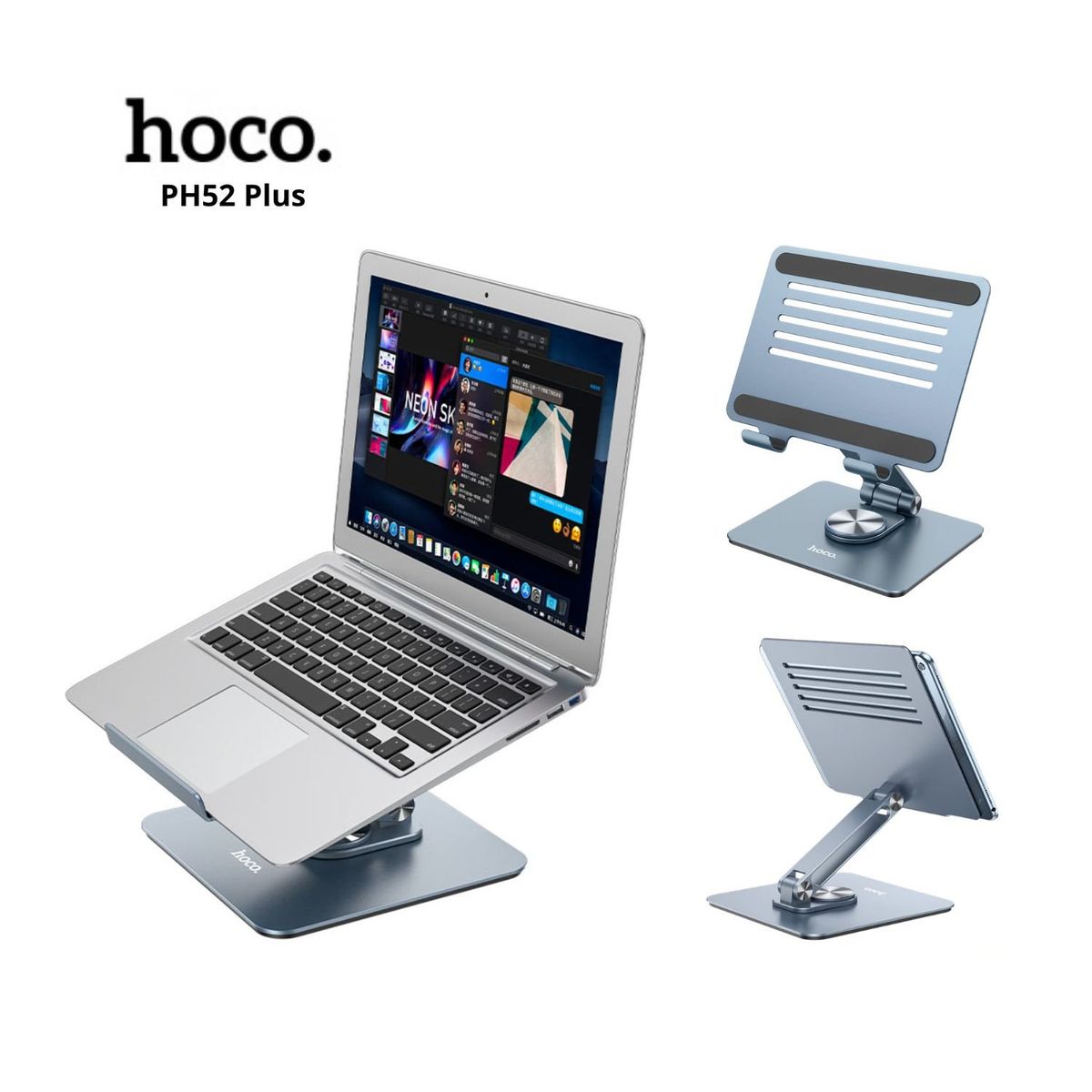 HOCO - Soporte para Laptop y Tablet  Plegable Regulable  HOCO - PH52 Plus