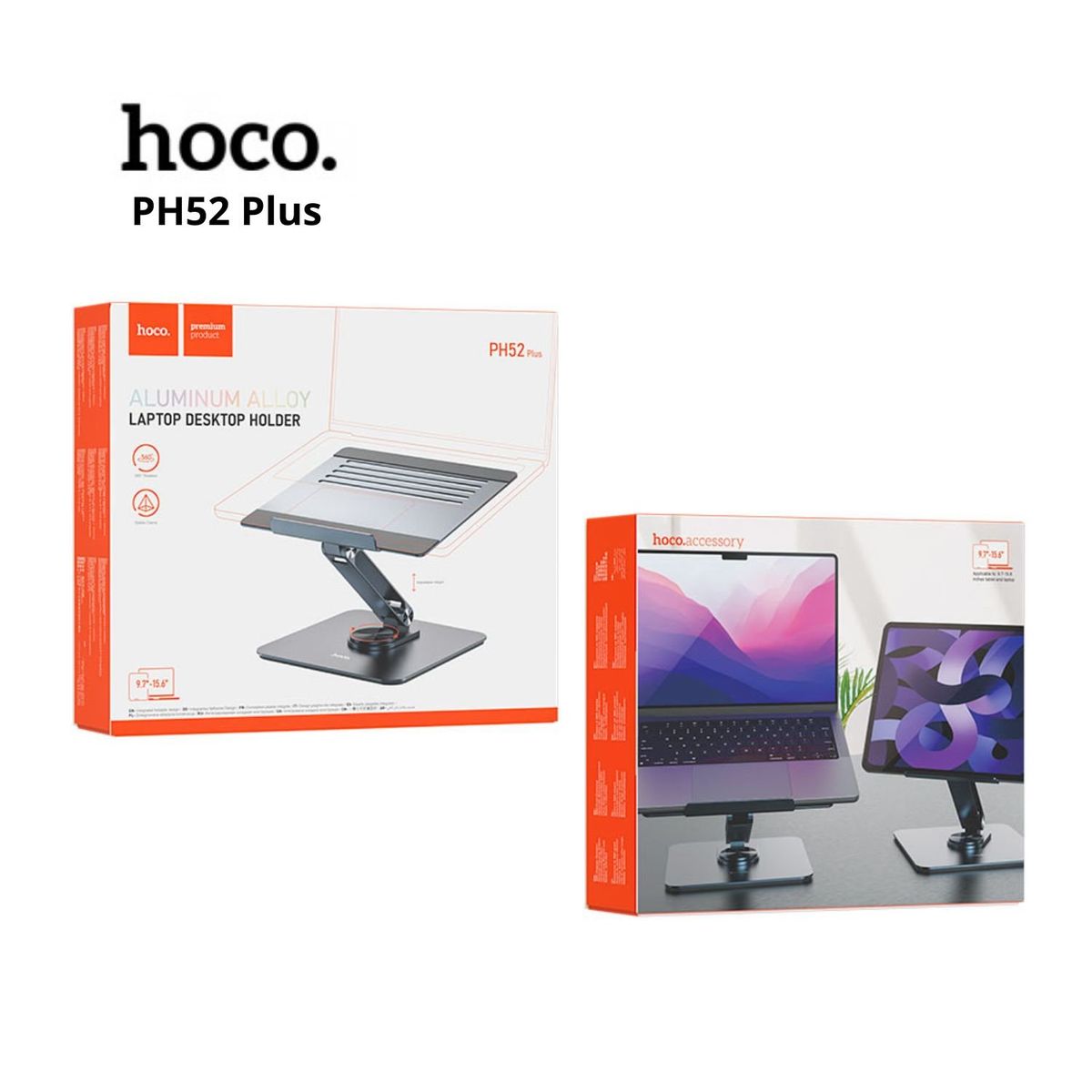 HOCO - Soporte para Laptop y Tablet  Plegable Regulable  HOCO - PH52 Plus