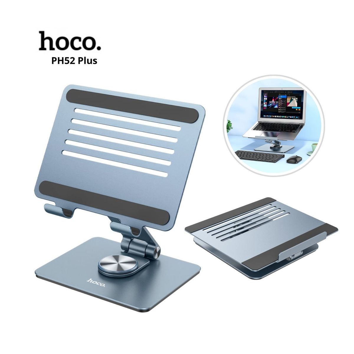 HOCO - Soporte para Laptop y Tablet  Plegable Regulable  HOCO - PH52 Plus