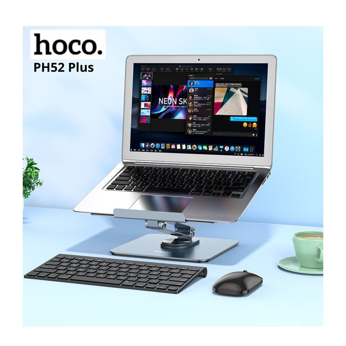HOCO - Soporte para Laptop y Tablet  Plegable Regulable  HOCO - PH52 Plus