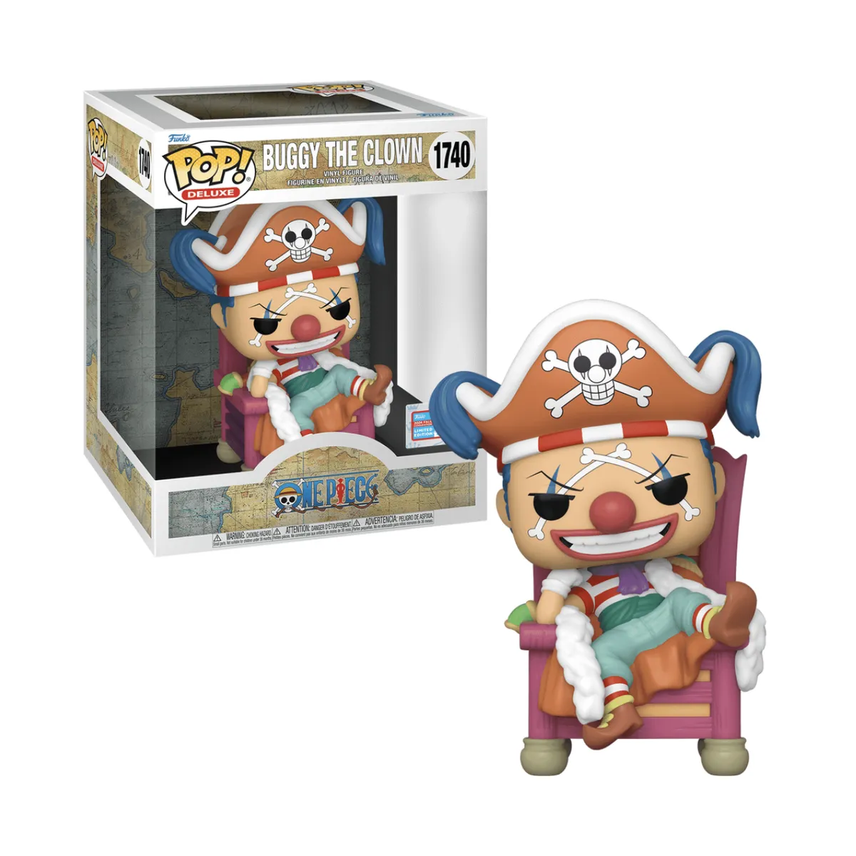 FUNKO - Buggy the Clown Funko Pop 1740 One Piece Exclusivo