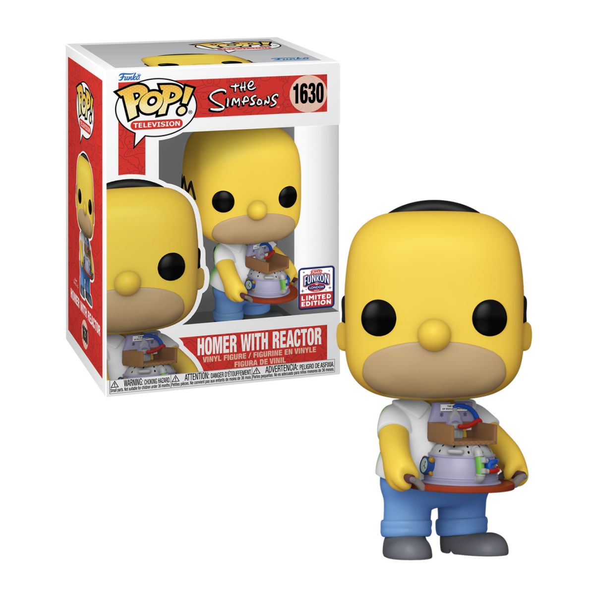 FUNKO - Homero Reactor Funko Pop 1630 Los Simpsons Exclusivo