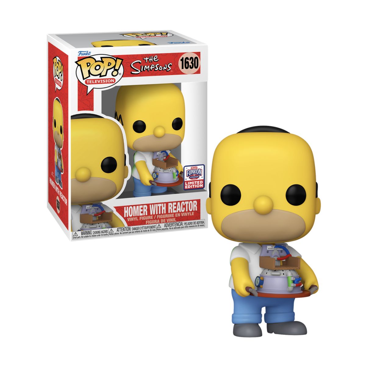 FUNKO - Homero Reactor Funko Pop 1630 Los Simpsons Exclusivo