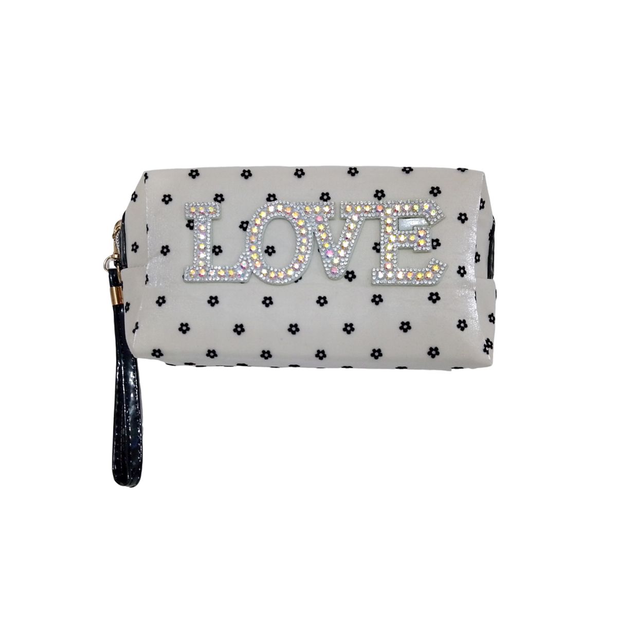 GENERICO - Neceser Bolso Porta cosméticos Love - Beige