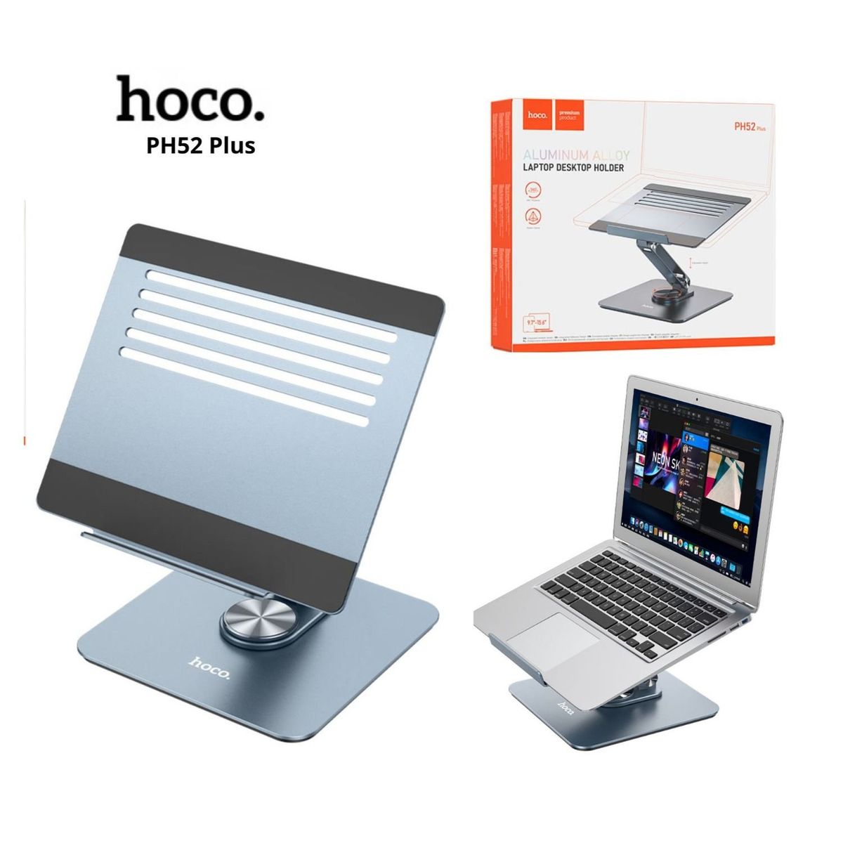 HOCO - Soporte para Laptop y Tablet  Plegable Regulable HOCO - PH52 Plus