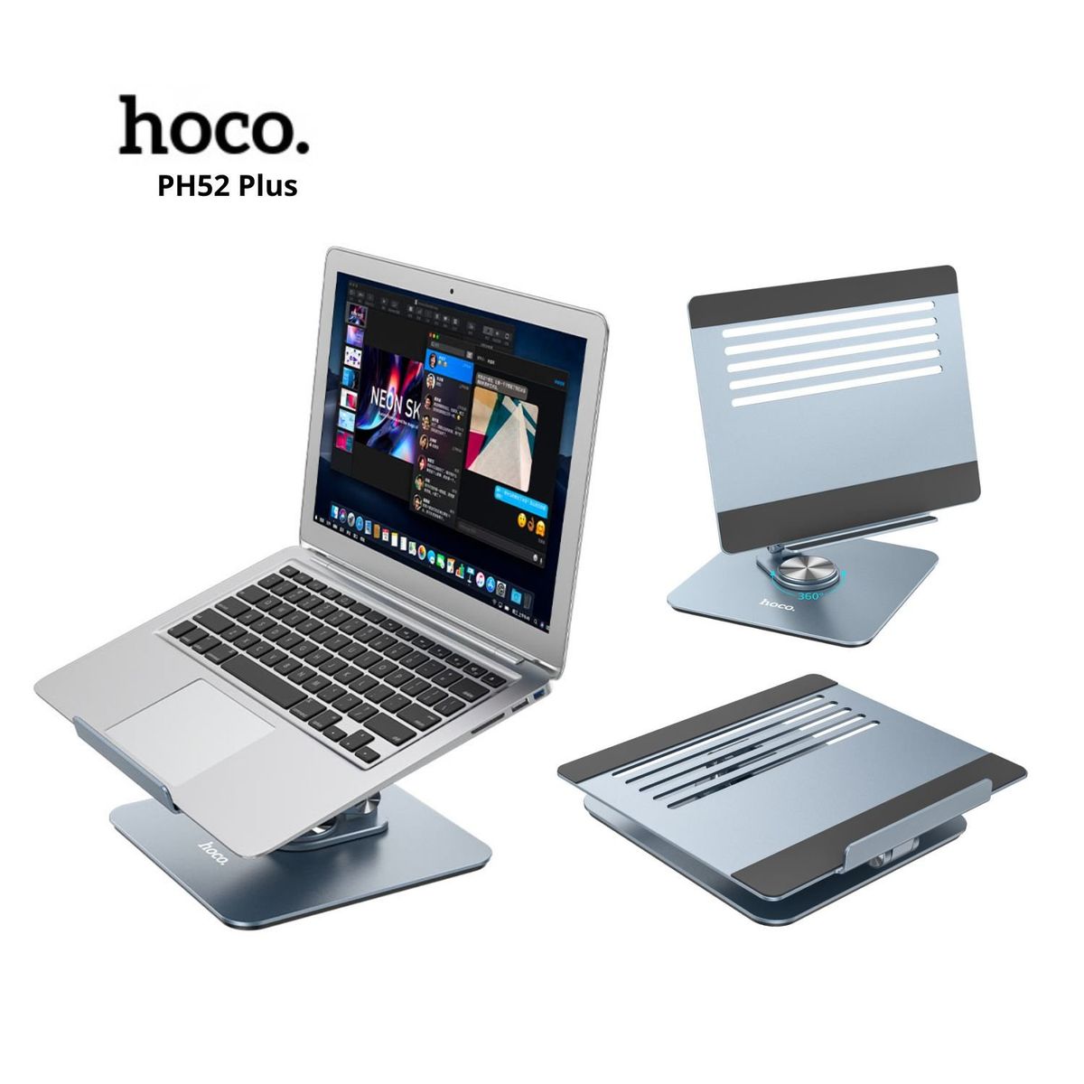 HOCO - Soporte para Laptop y Tablet Plegable Giratrio 360° HOCO - PH52 Plus