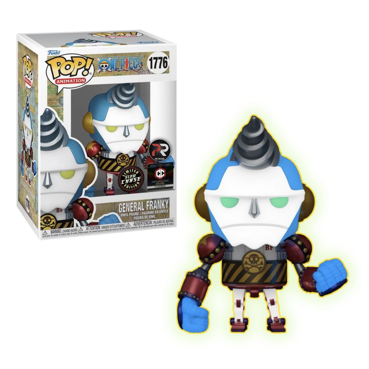 FUNKO - General Franky Chase Funko Pop 1176 One Piece PR