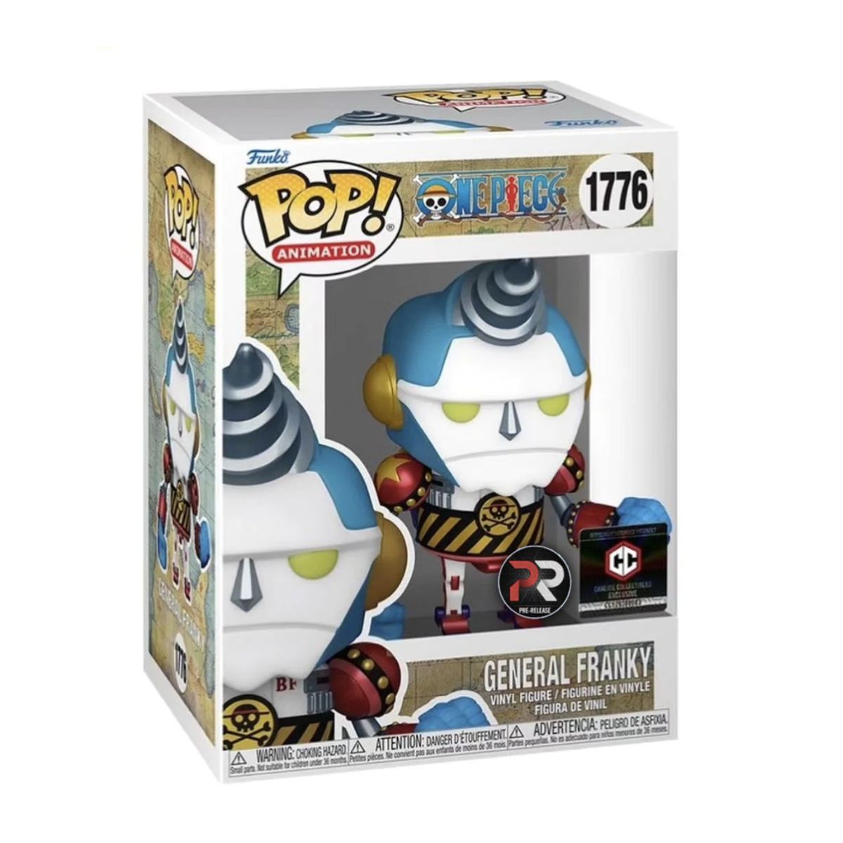 FUNKO - General Franky Funko Pop 1176 One Piece Exclusivo PR