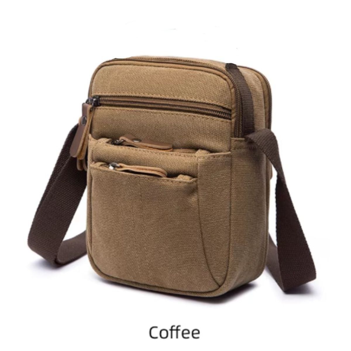 GENERICO - Morral de tela Lona porta documento tablet celular