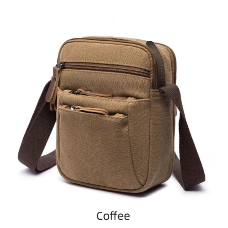 GENERICO - Morral de tela Lona porta documento tablet celular